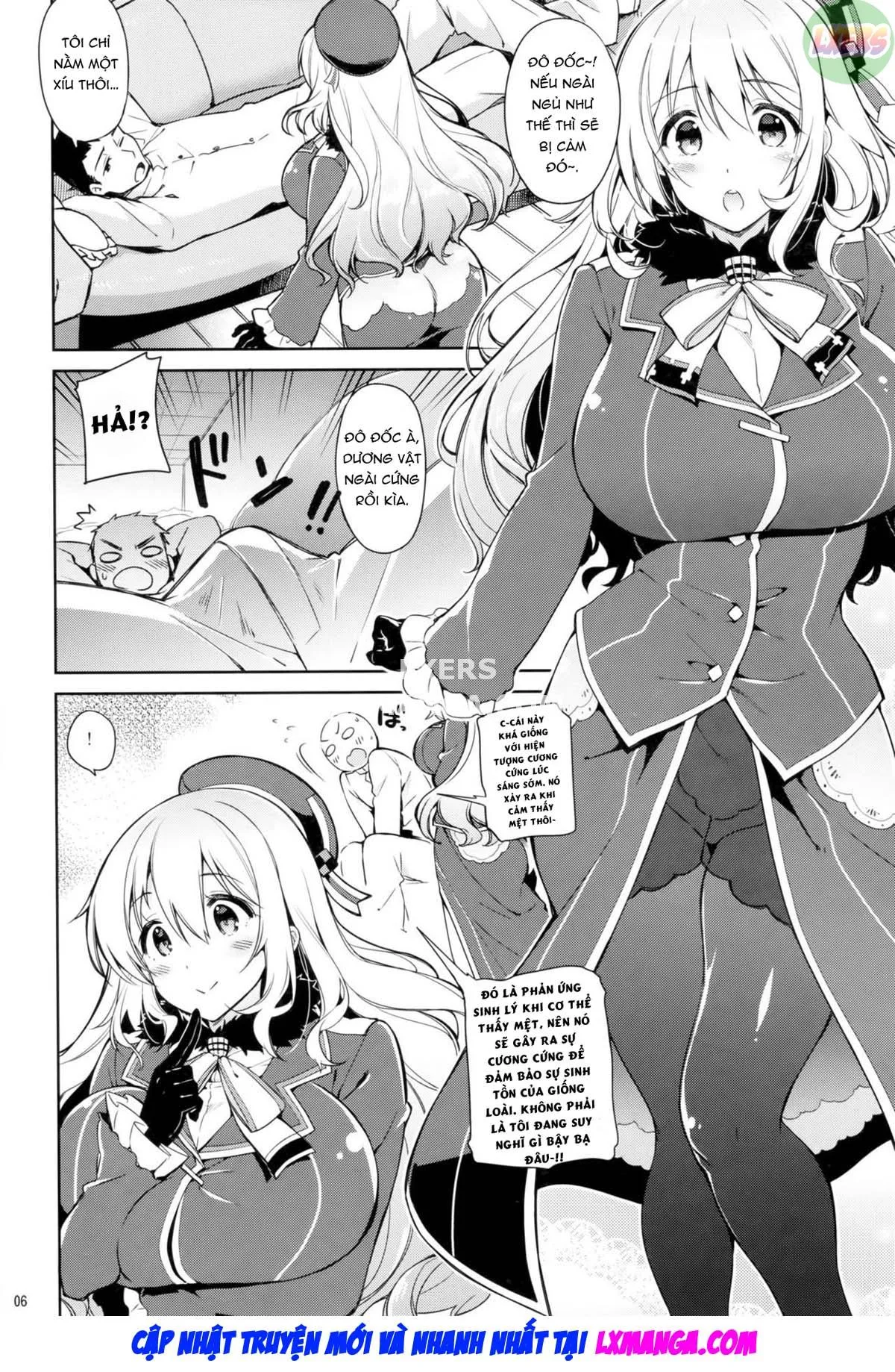 HentaiVN.net - Ảnh 7 - Yurufuwa Juujun Atago [Softly Swaying Heavy-Cruiser Atago] - Oneshot