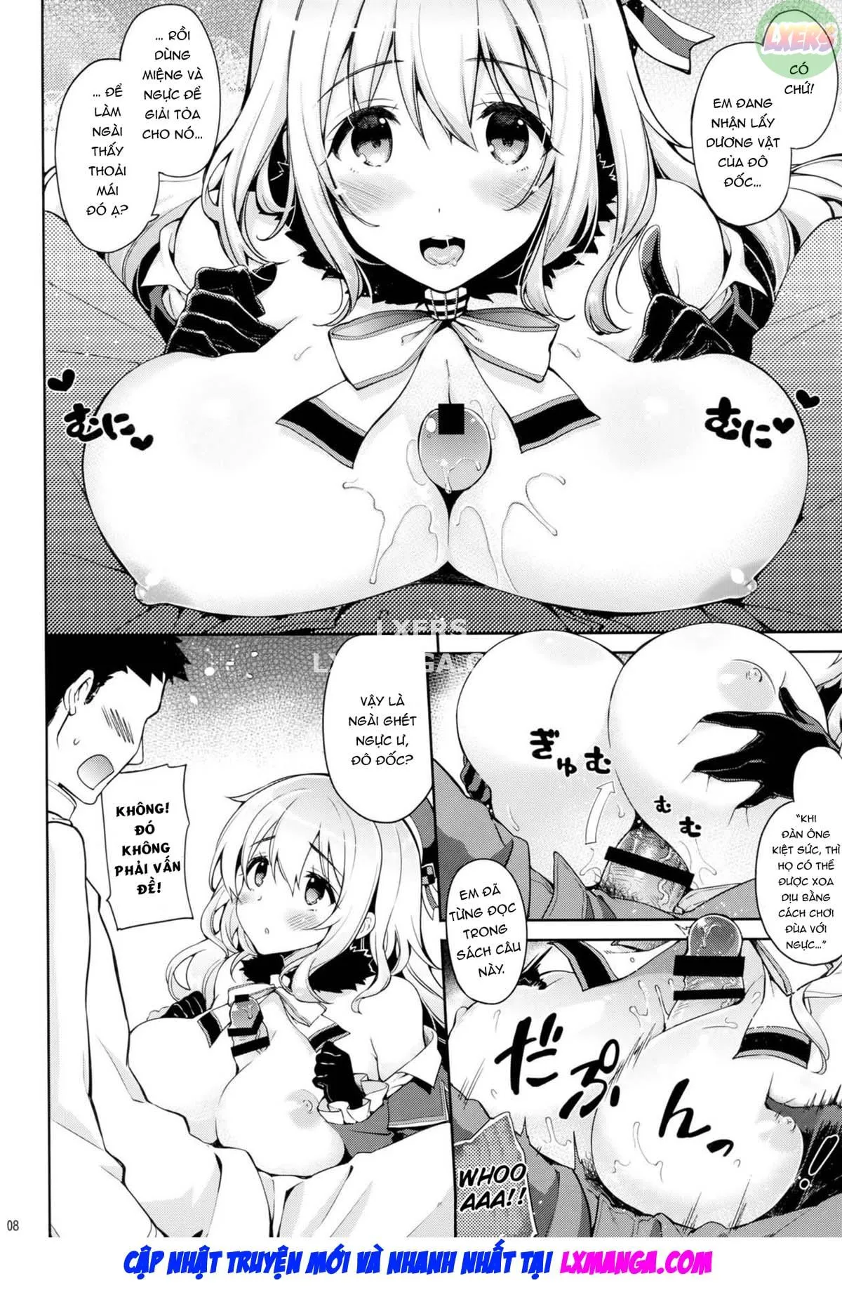 HentaiVN.net - Ảnh 9 - Yurufuwa Juujun Atago [Softly Swaying Heavy-Cruiser Atago] - Oneshot