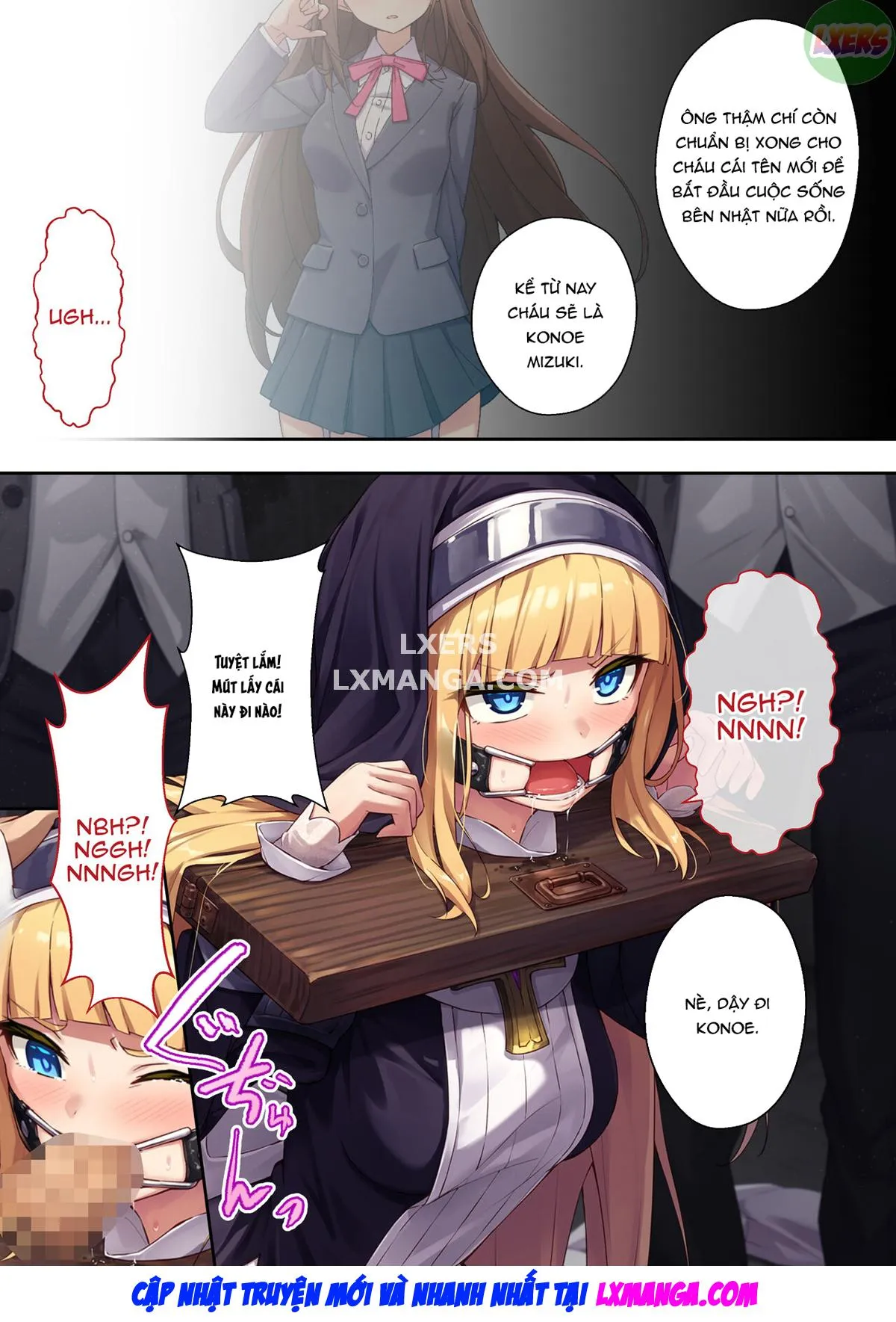 HentaiVN.net - Ảnh 23 - Nữ tu trừ tà Charlotte [Sister Charlotte The Exorcist ~Bodily Beast Purification] - Oneshot