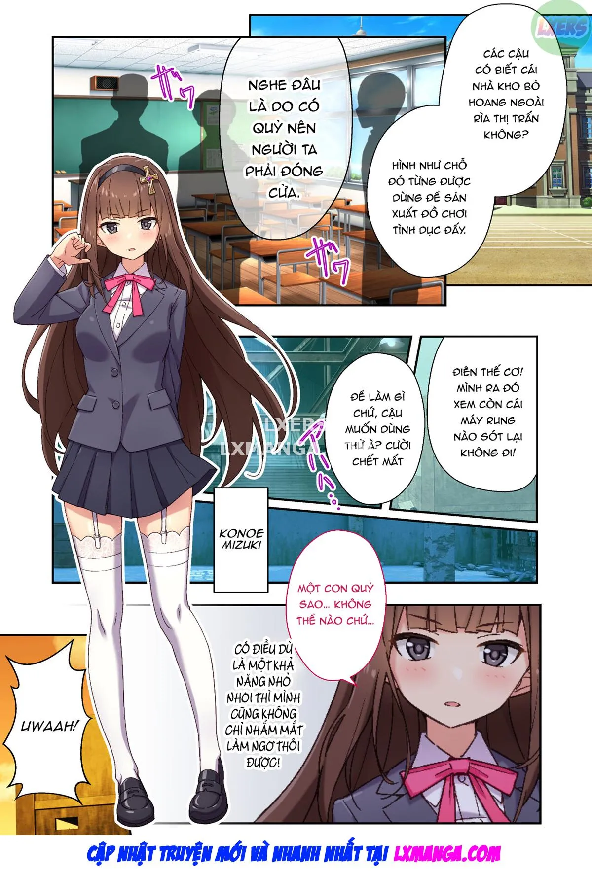 HentaiVN.net - Ảnh 5 - Nữ tu trừ tà Charlotte [Sister Charlotte The Exorcist ~Bodily Beast Purification] - Oneshot
