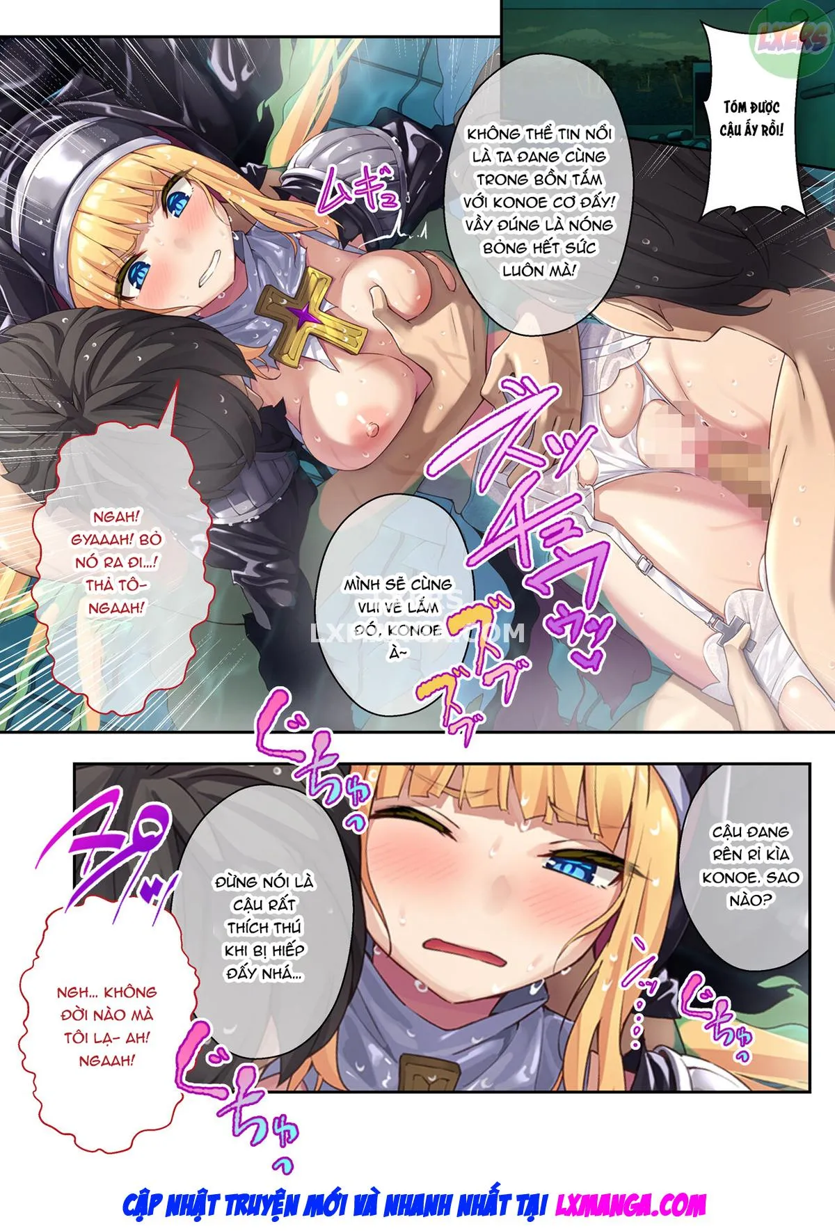 HentaiVN.net - Ảnh 14 - Nữ tu trừ tà Charlotte [Sister Charlotte The Exorcist ~Bodily Beast Purification] - Oneshot
