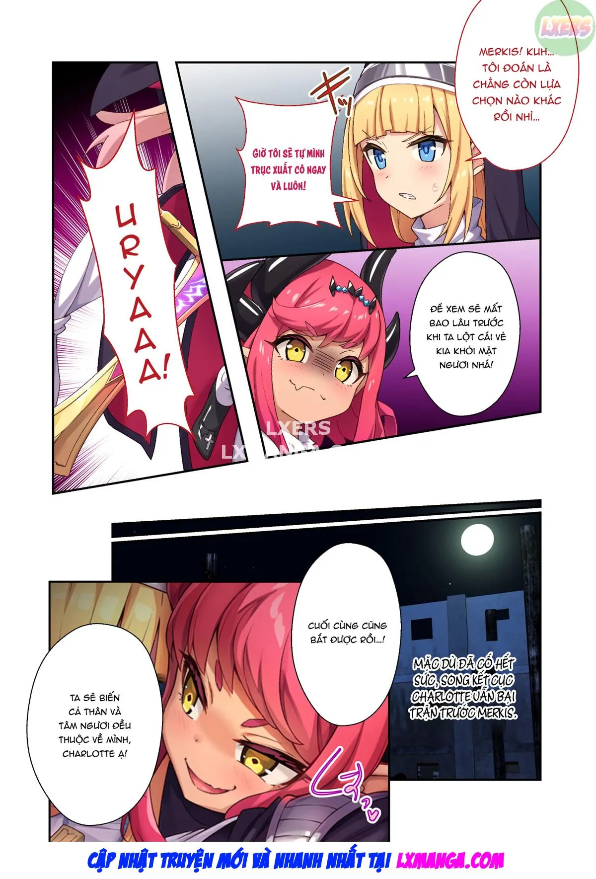 HentaiVN.net - Ảnh 42 - Nữ tu trừ tà Charlotte [Sister Charlotte The Exorcist ~Bodily Beast Purification] - Oneshot