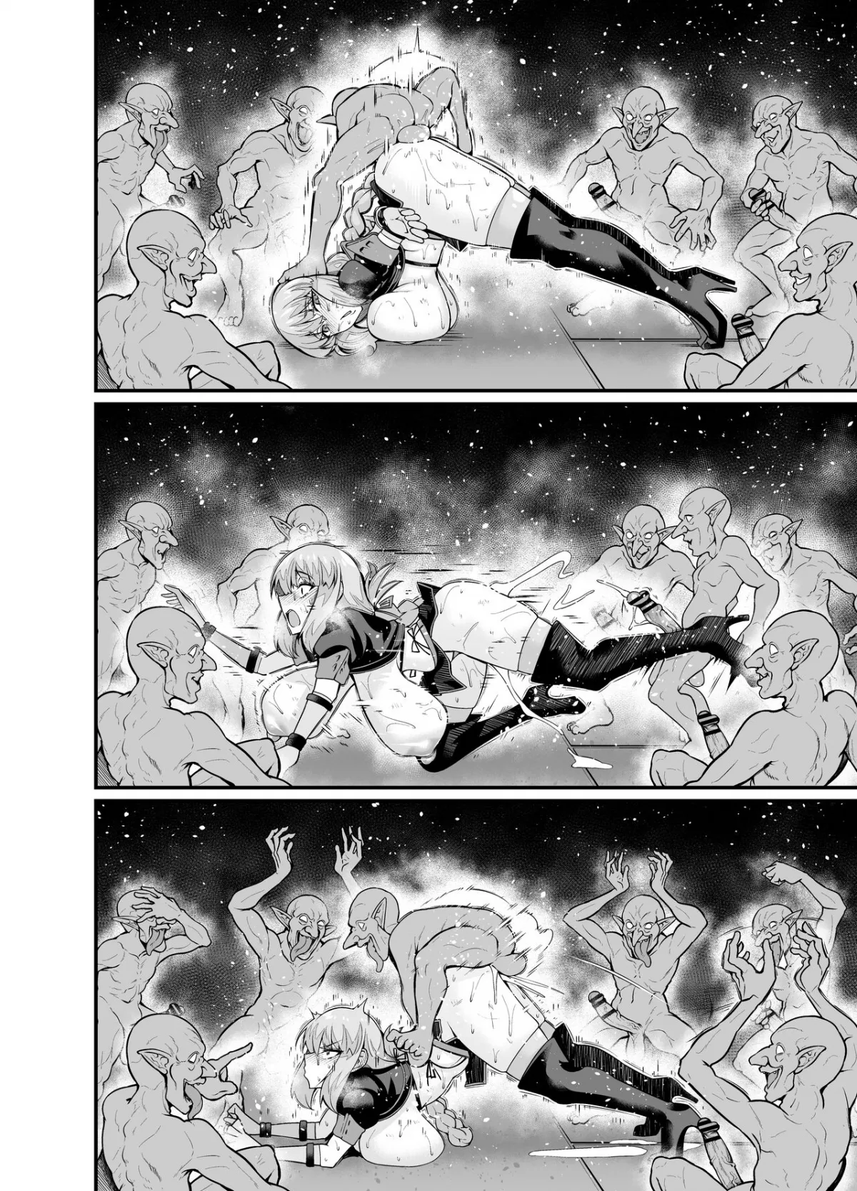 HentaiVN.net - Ảnh 7 - Máy đẻ bản 2.0 [Nightingale vs Goblin] - Oneshot