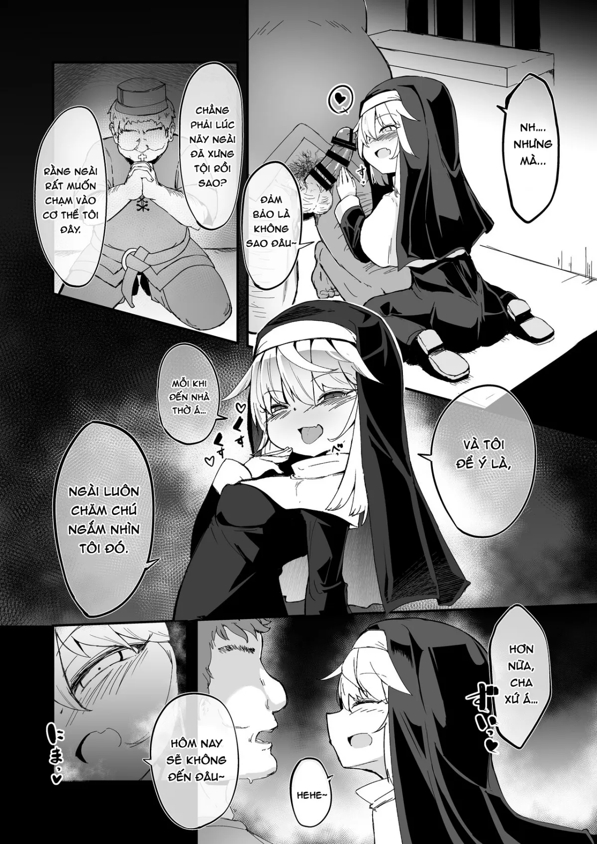 HentaiVN.net - Ảnh 4 - Zangeshitsu no Chiisana Ero Sister - Chap 1