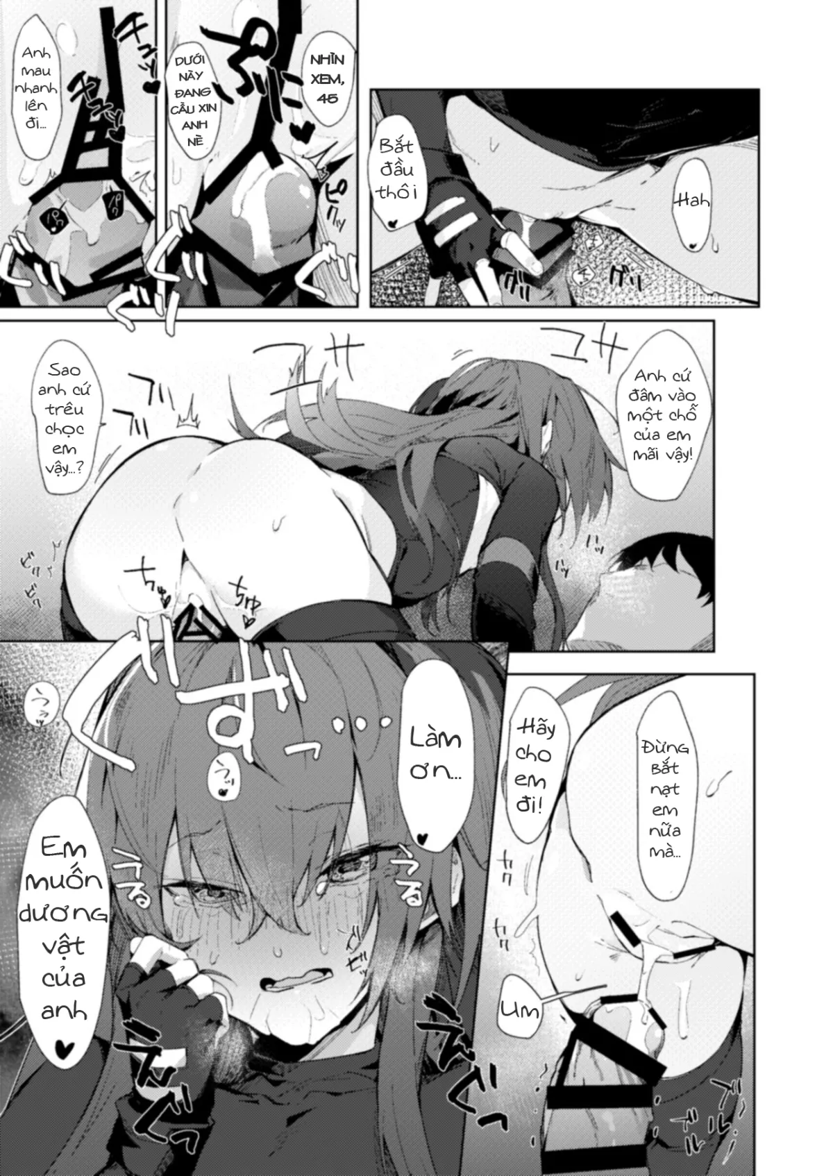 HentaiVN.net - Ảnh 12 - Amae Amayakashi Amayakasare (Girls' Frontline) - Oneshot