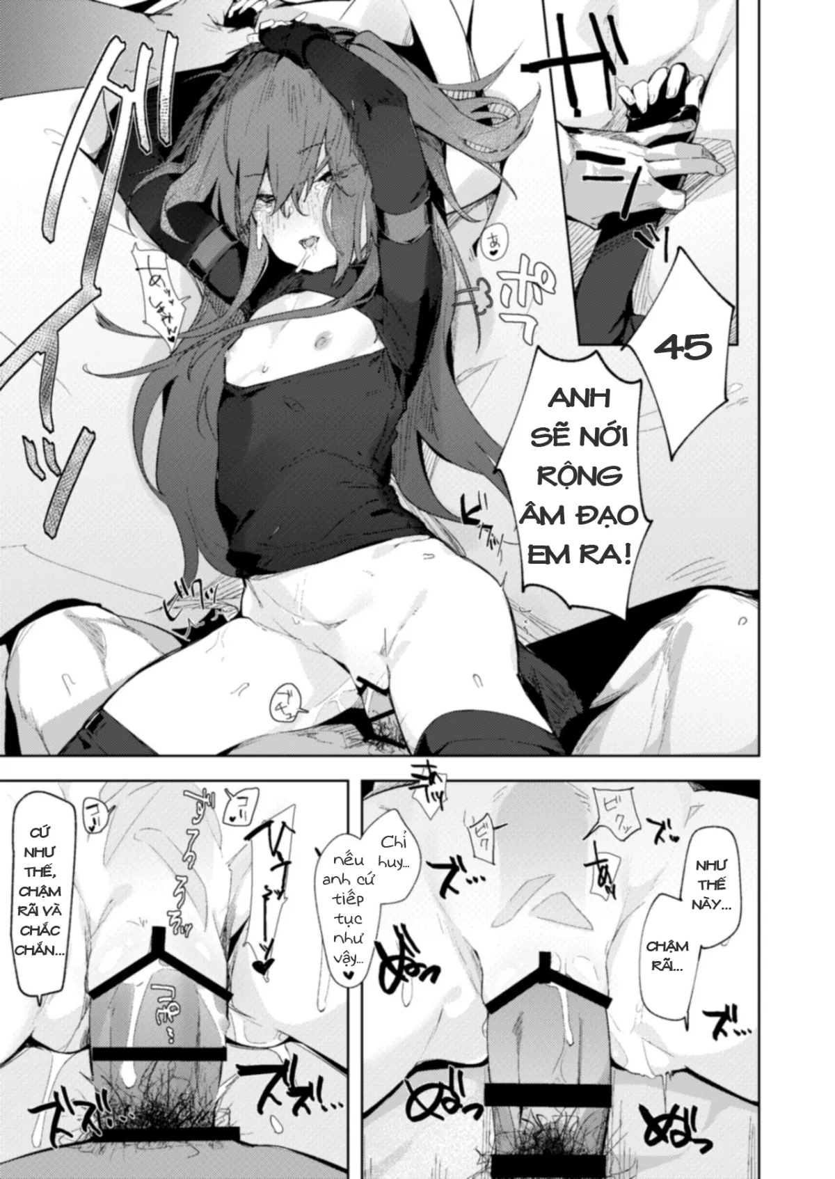 HentaiVN.net - Ảnh 14 - Amae Amayakashi Amayakasare (Girls' Frontline) - Oneshot