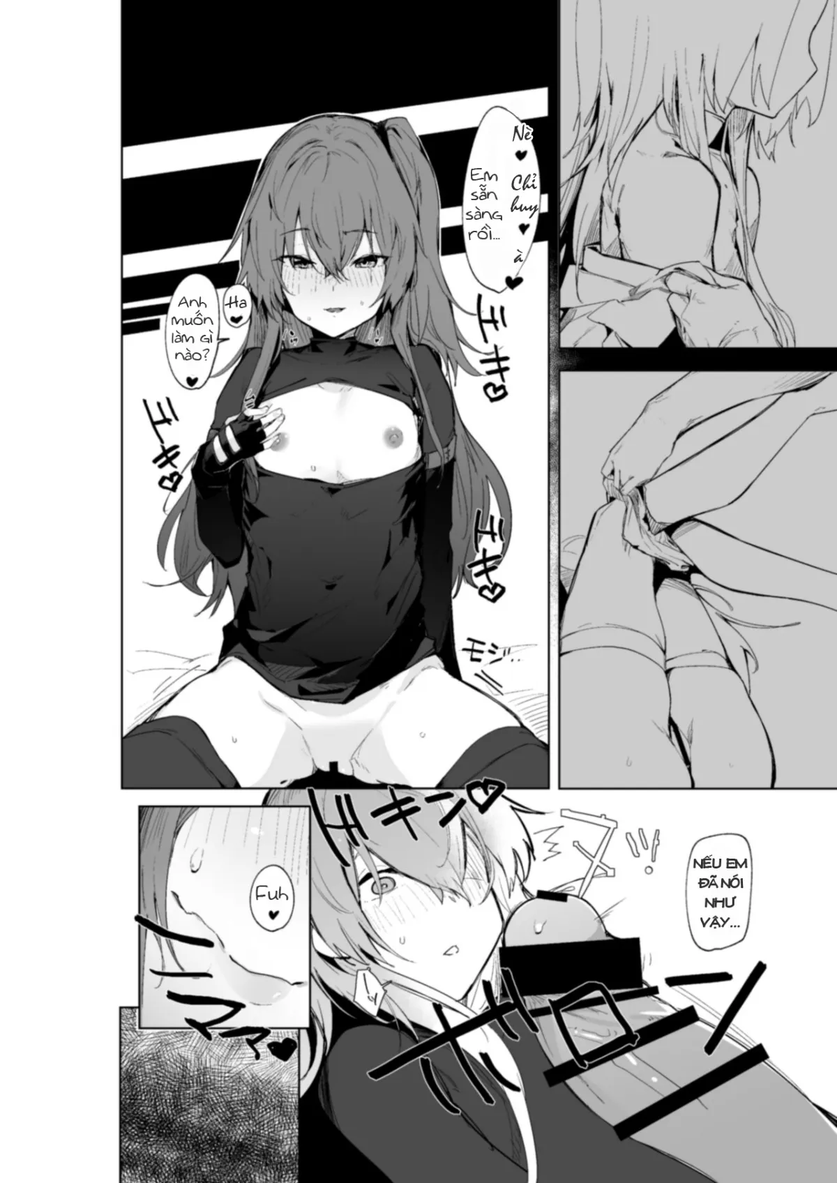 HentaiVN.net - Ảnh 7 - Amae Amayakashi Amayakasare (Girls' Frontline) - Oneshot