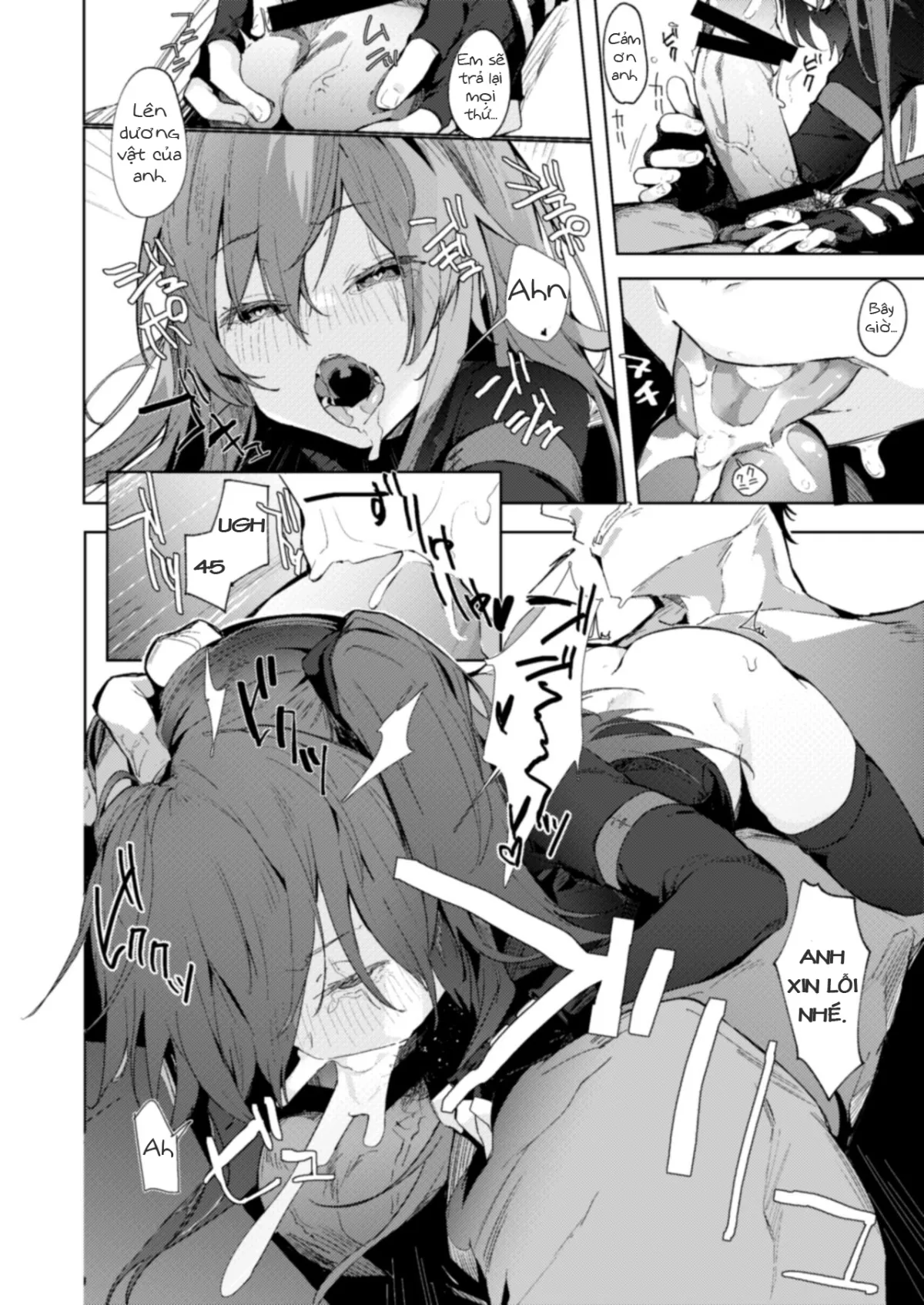 HentaiVN.net - Ảnh 9 - Amae Amayakashi Amayakasare (Girls' Frontline) - Oneshot