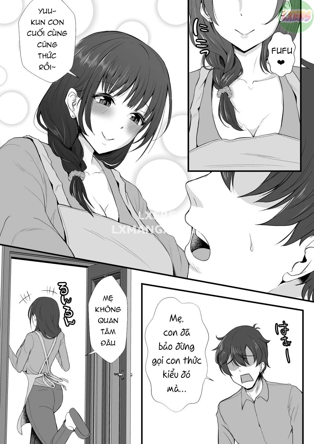HentaiVN.net - Ảnh 8 - Oyakodon! Gibo To Gimai Wa Ore No Chinpo Hanare Ga Dekinai - Chap 1
