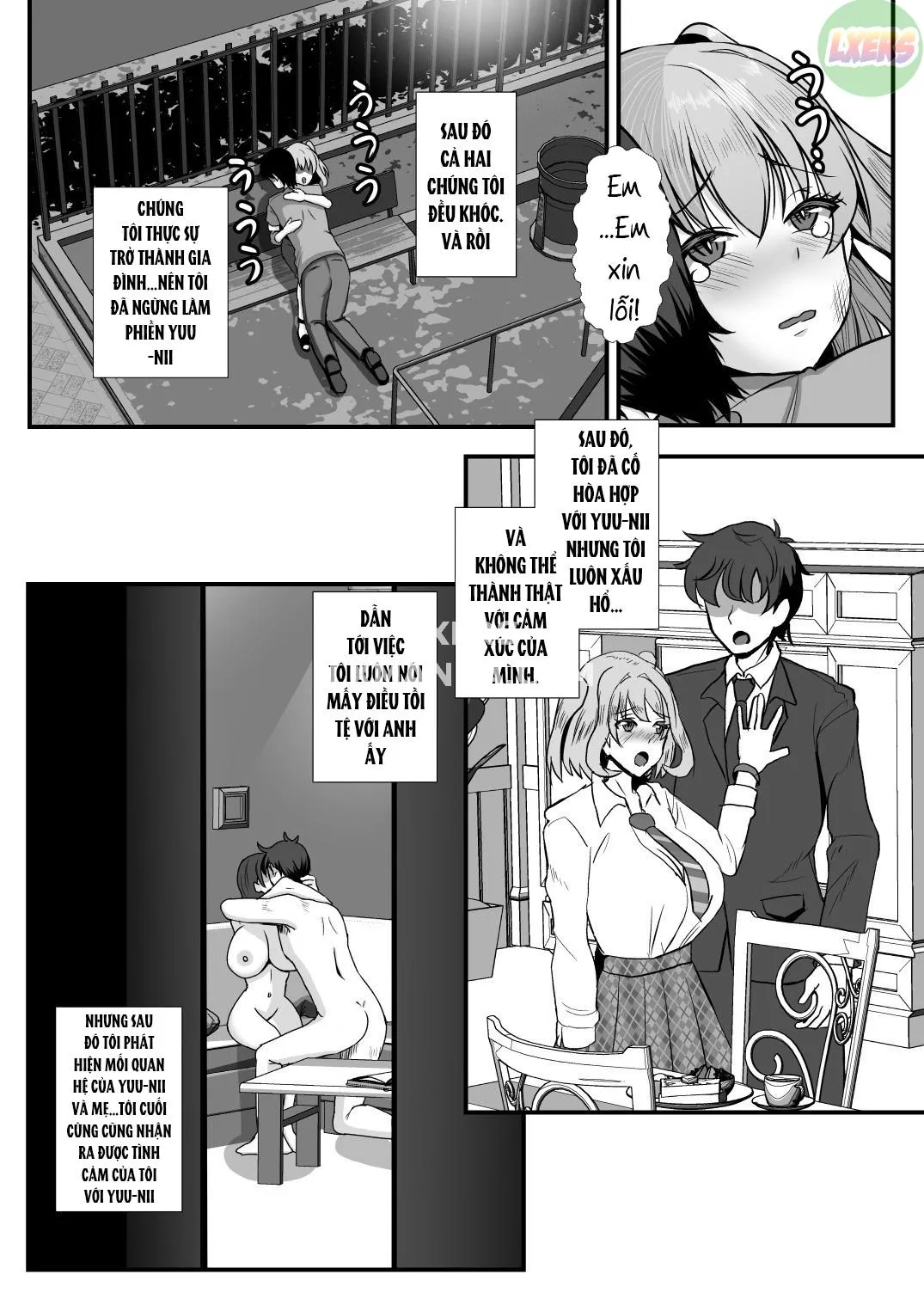 HentaiVN.net - Ảnh 29 - Oyakodon! Gibo To Gimai Wa Ore No Chinpo Hanare Ga Dekinai - Chap 2