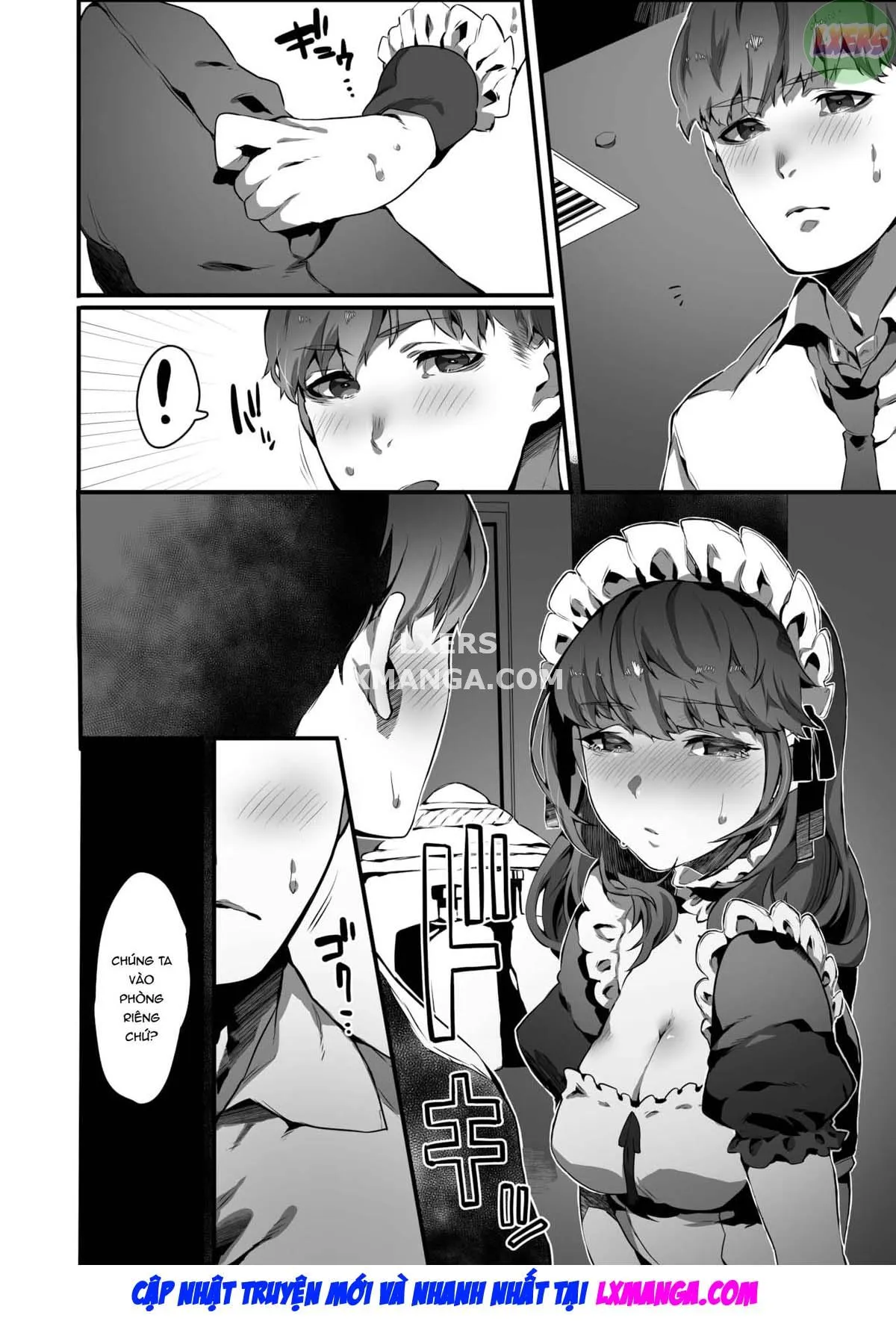 HentaiVN.net - Ảnh 11 - Mặt dễ thương của Senpai - Oneshot