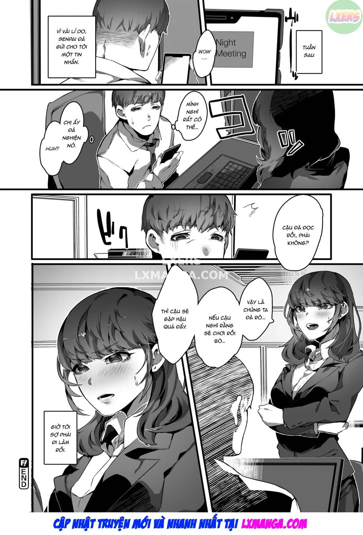 HentaiVN.net - Ảnh 25 - Mặt dễ thương của Senpai - Oneshot