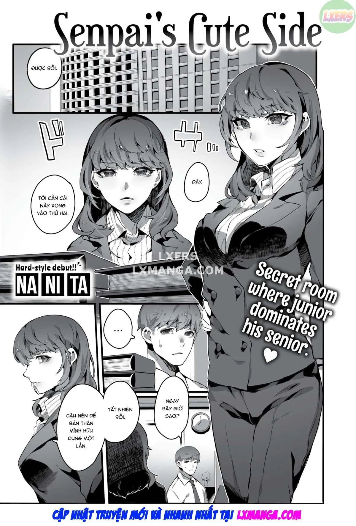 HentaiVN.net - Ảnh 4 - Mặt dễ thương của Senpai - Oneshot