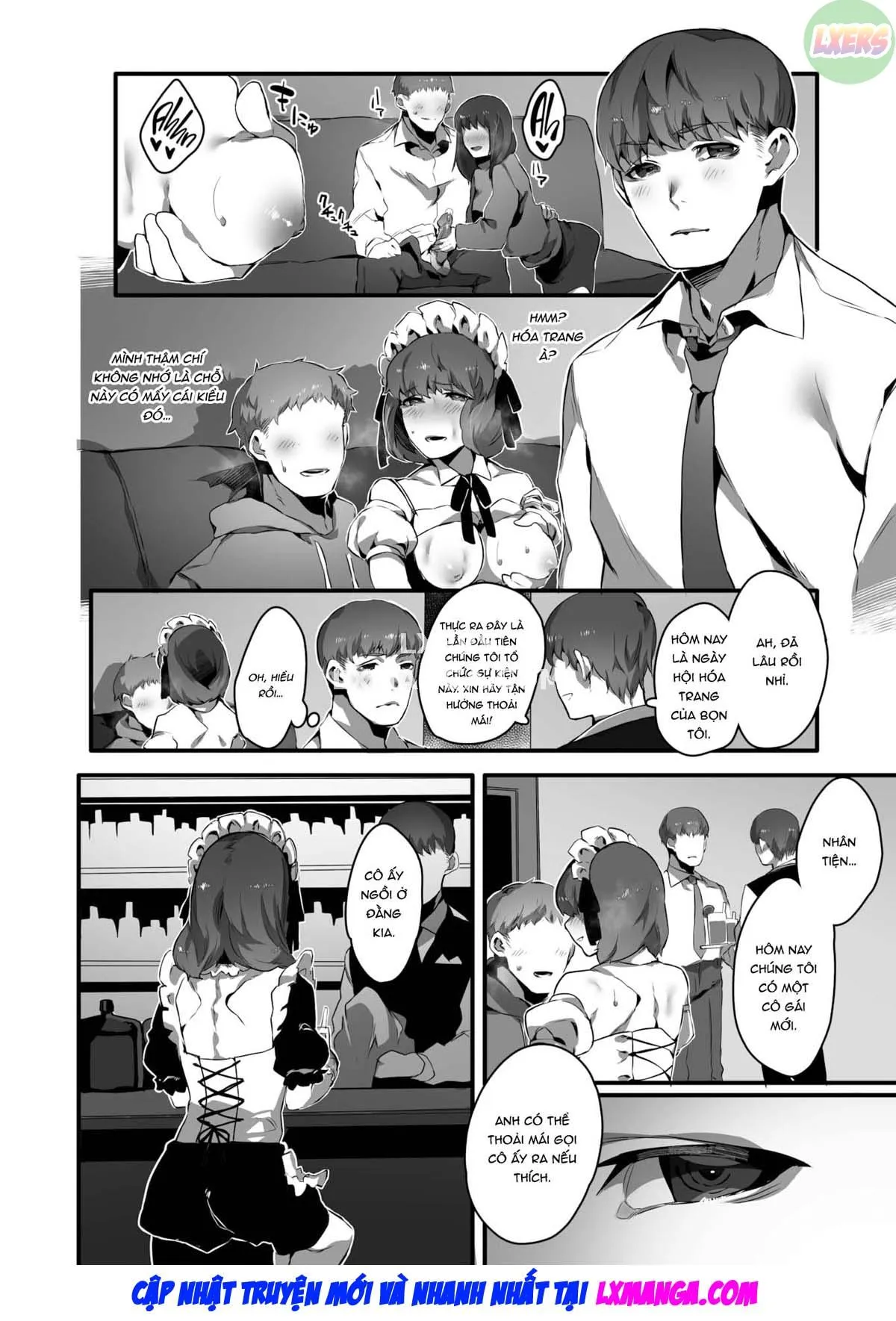 HentaiVN.net - Ảnh 7 - Mặt dễ thương của Senpai - Oneshot