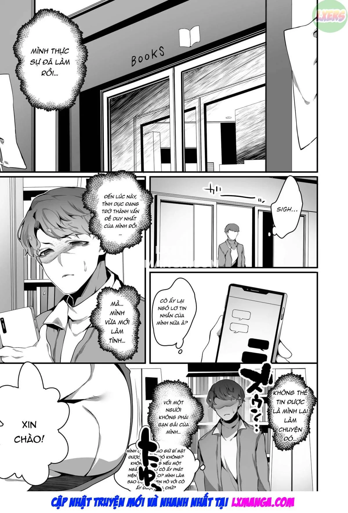 HentaiVN.net - Ảnh 16 - Xin hãy giữ bí mật với bạn gái anh - Oneshot