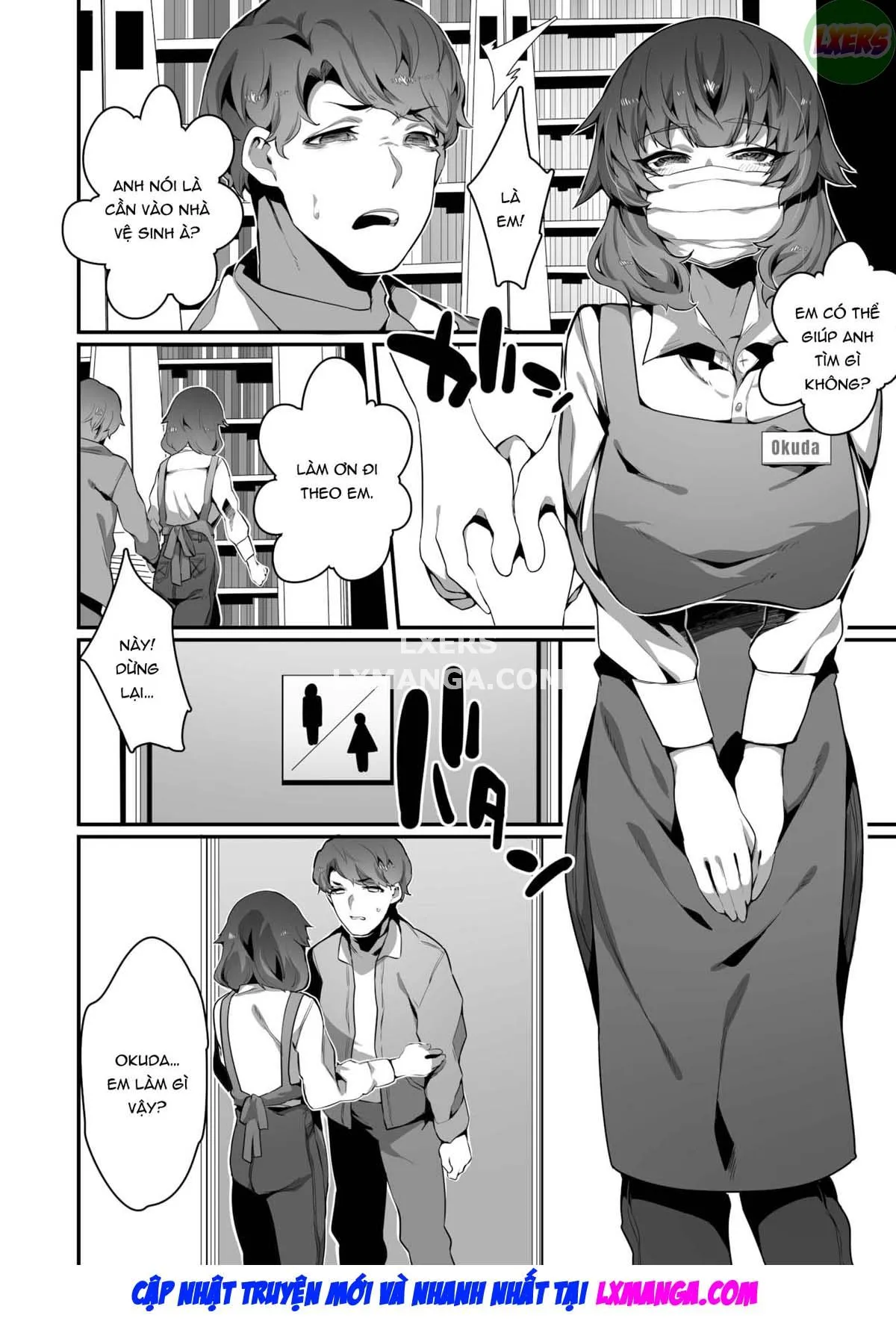 HentaiVN.net - Ảnh 17 - Xin hãy giữ bí mật với bạn gái anh - Oneshot