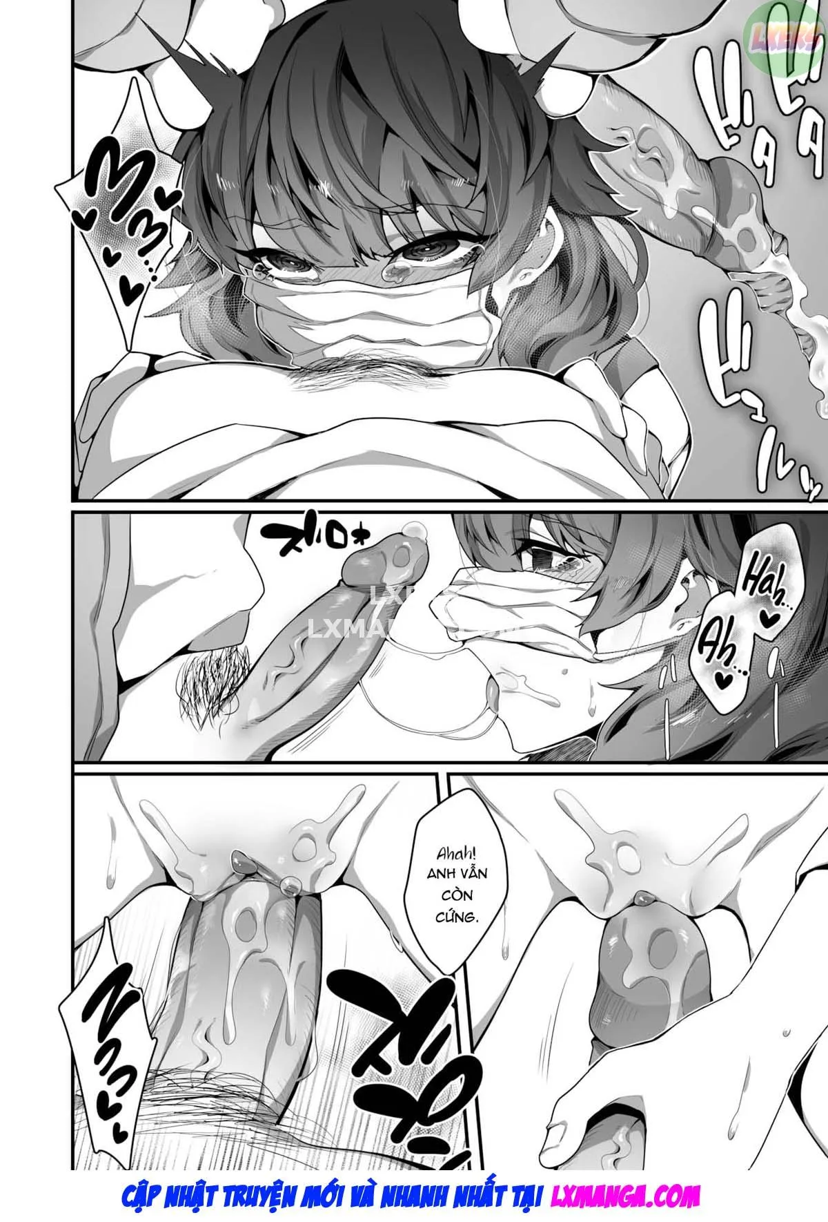 HentaiVN.net - Ảnh 21 - Xin hãy giữ bí mật với bạn gái anh - Oneshot
