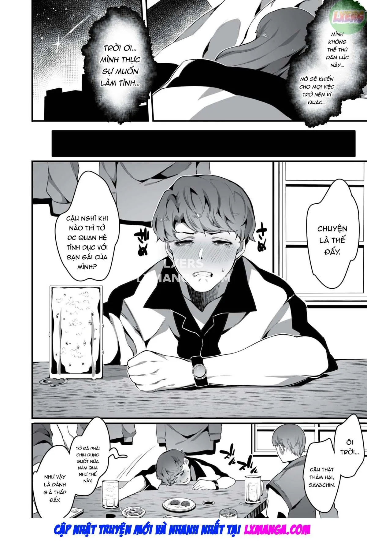HentaiVN.net - Ảnh 5 - Xin hãy giữ bí mật với bạn gái anh - Oneshot