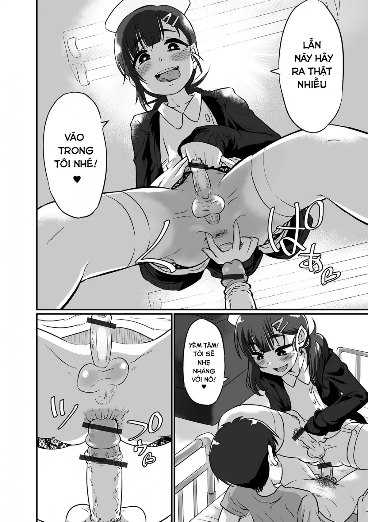 HentaiVN.net - Ảnh 11 - Cứ để đó cho y tá tôi!♥ [Yoru no Kaigo mo Omakase kudasai♥] - Oneshot