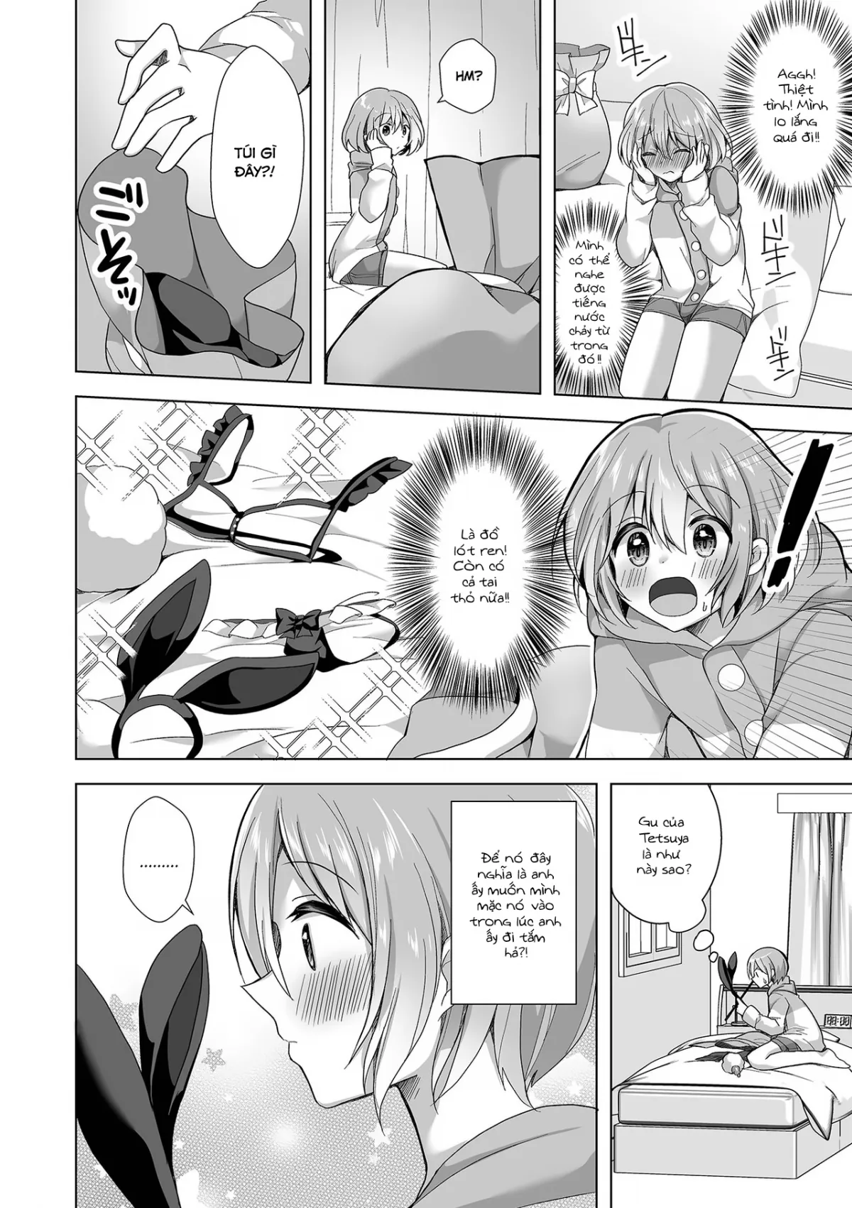 HentaiVN.net - Ảnh 3 - Bạn gái tôi thật dễ thương [Kawaisugiru Ore no Koibito] - Oneshot