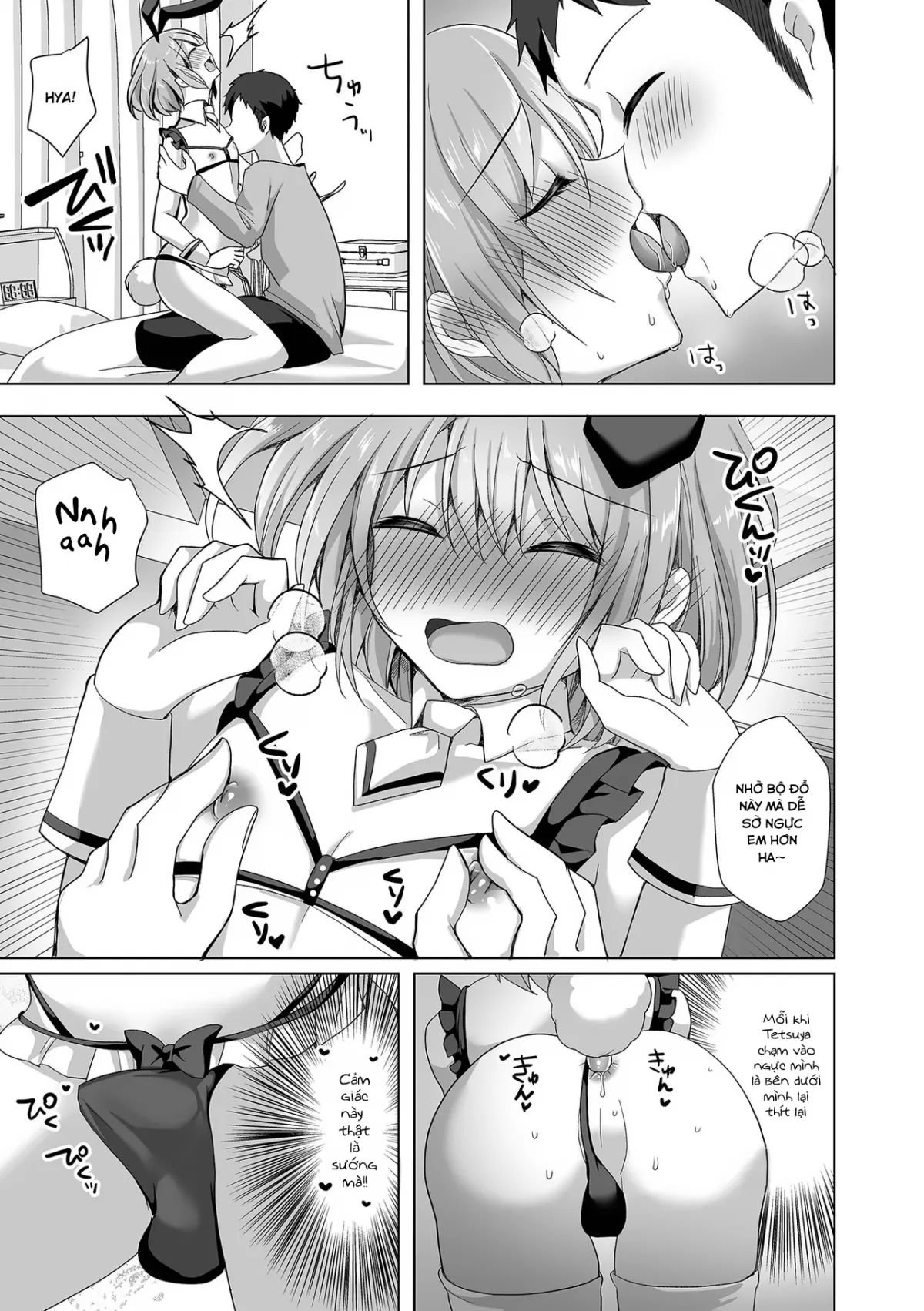 HentaiVN.net - Ảnh 8 - Bạn gái tôi thật dễ thương [Kawaisugiru Ore no Koibito] - Oneshot