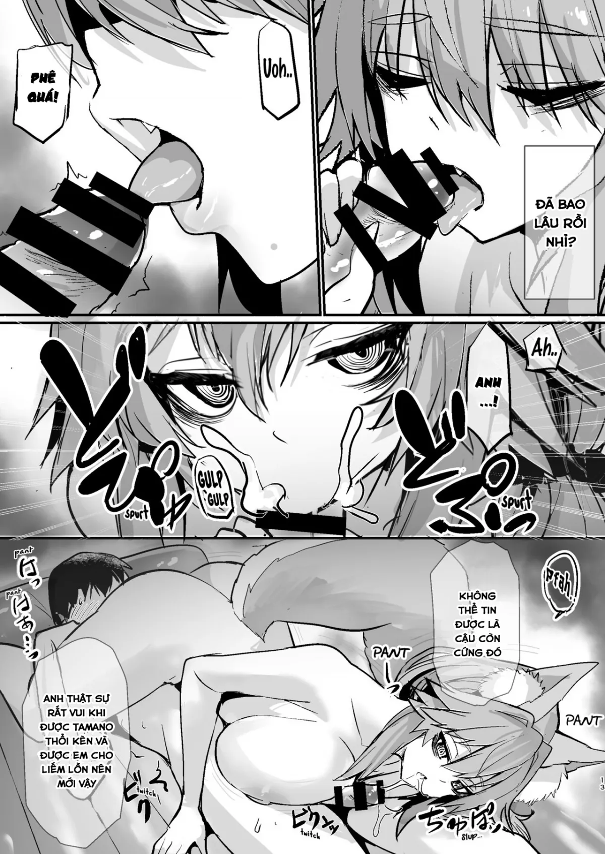 HentaiVN.net - Ảnh 11 - Shinda Me Soap-jou Tamamo-san (Fate/Grand Order) - Oneshot
