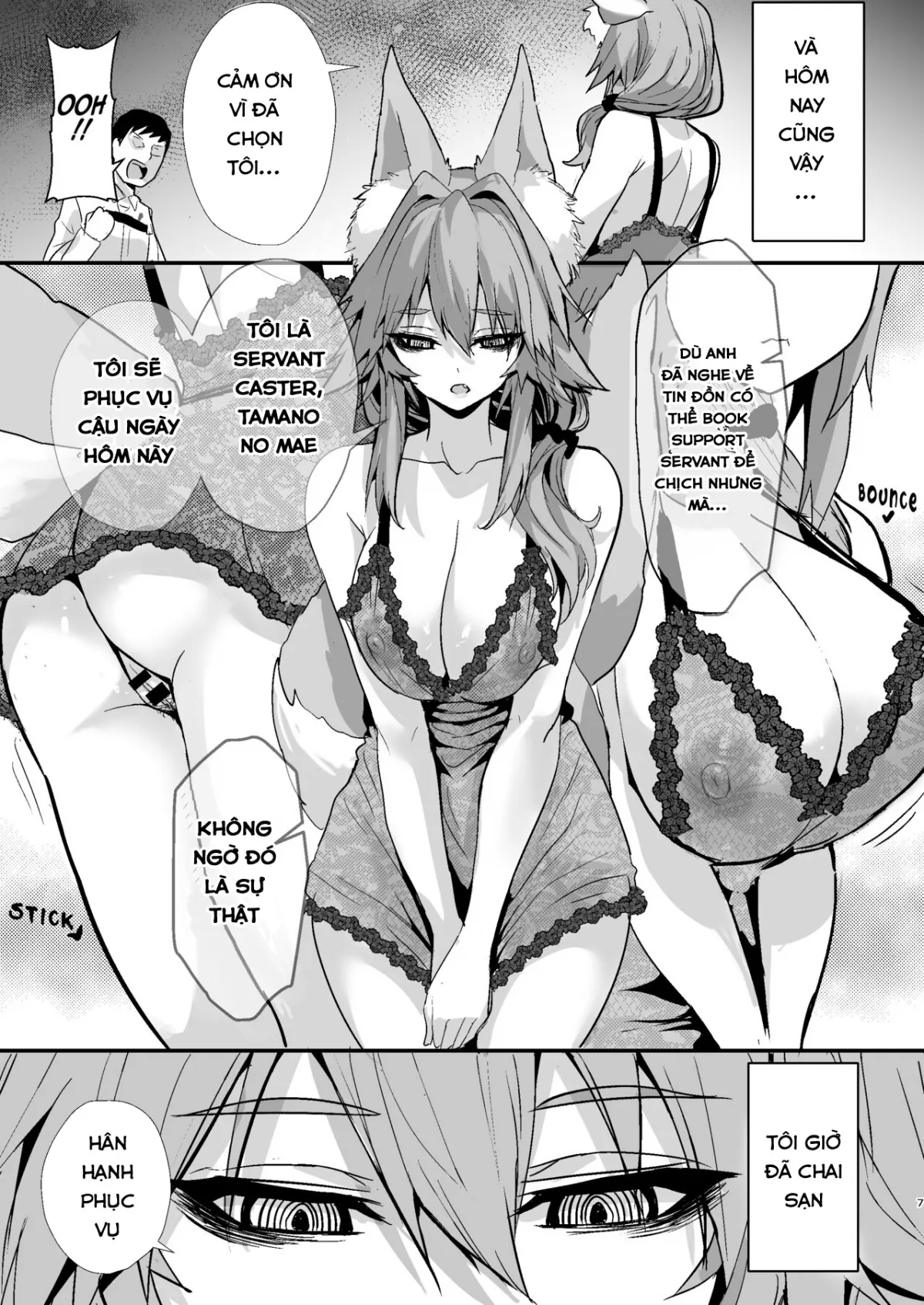 HentaiVN.net - Ảnh 5 - Shinda Me Soap-jou Tamamo-san (Fate/Grand Order) - Oneshot