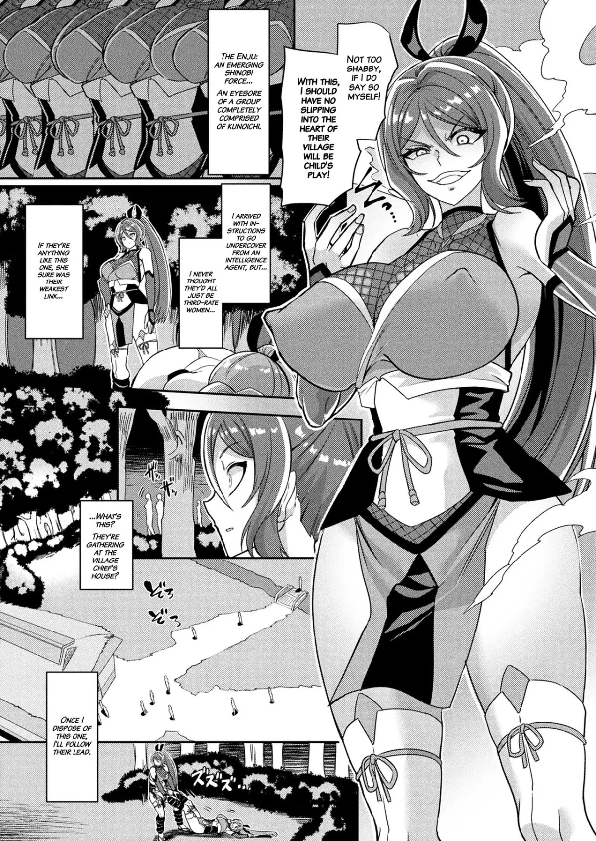 HentaiVN.net - Ảnh 3 - Bí mật của làng Kunoichi - Oneshot