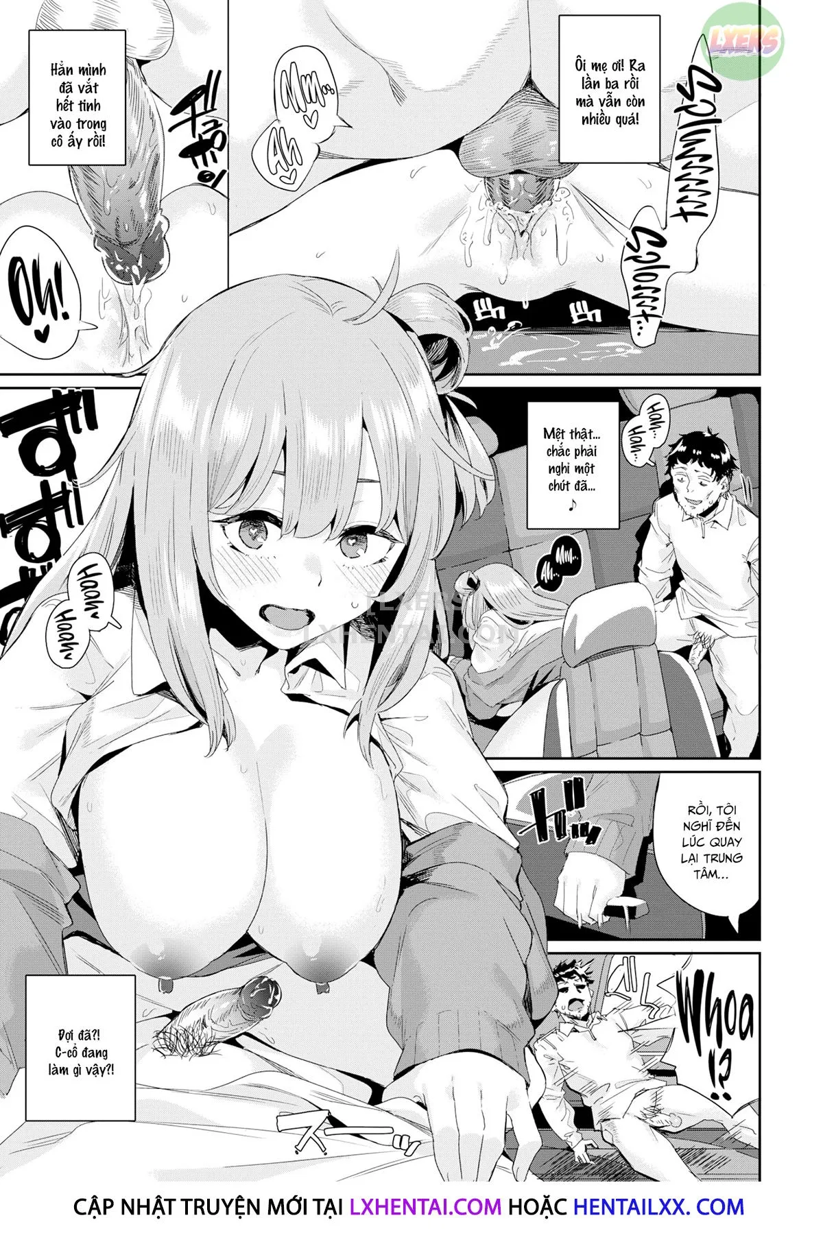 HentaiVN.net - Ảnh 16 - Giáo Viên Tình Dục Trên Xe Hơi - Oneshot
