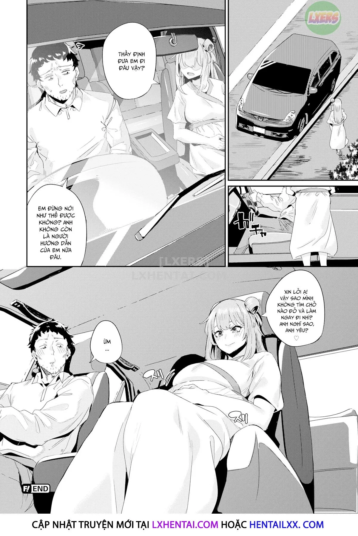 HentaiVN.net - Ảnh 23 - Giáo Viên Tình Dục Trên Xe Hơi - Oneshot