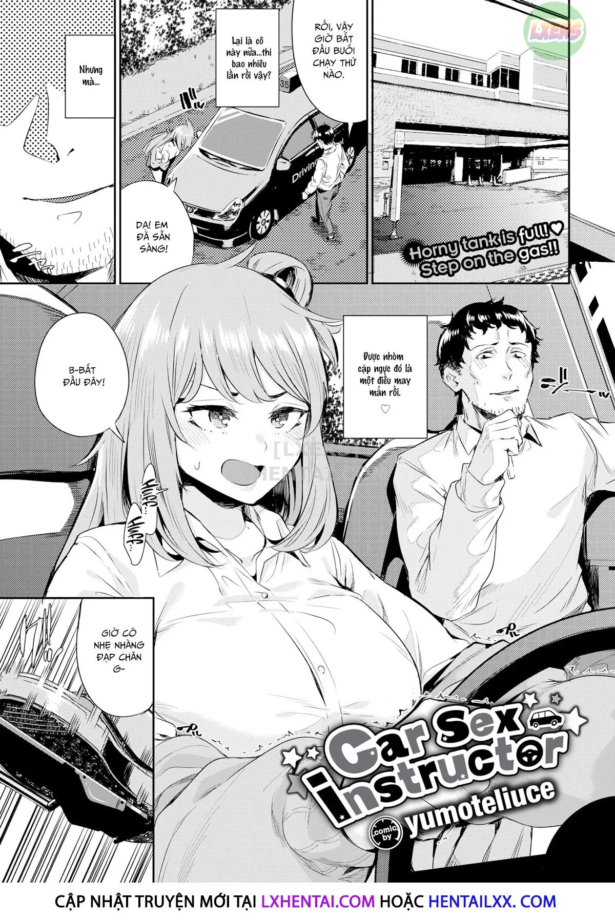 HentaiVN.net - Ảnh 4 - Giáo Viên Tình Dục Trên Xe Hơi - Oneshot