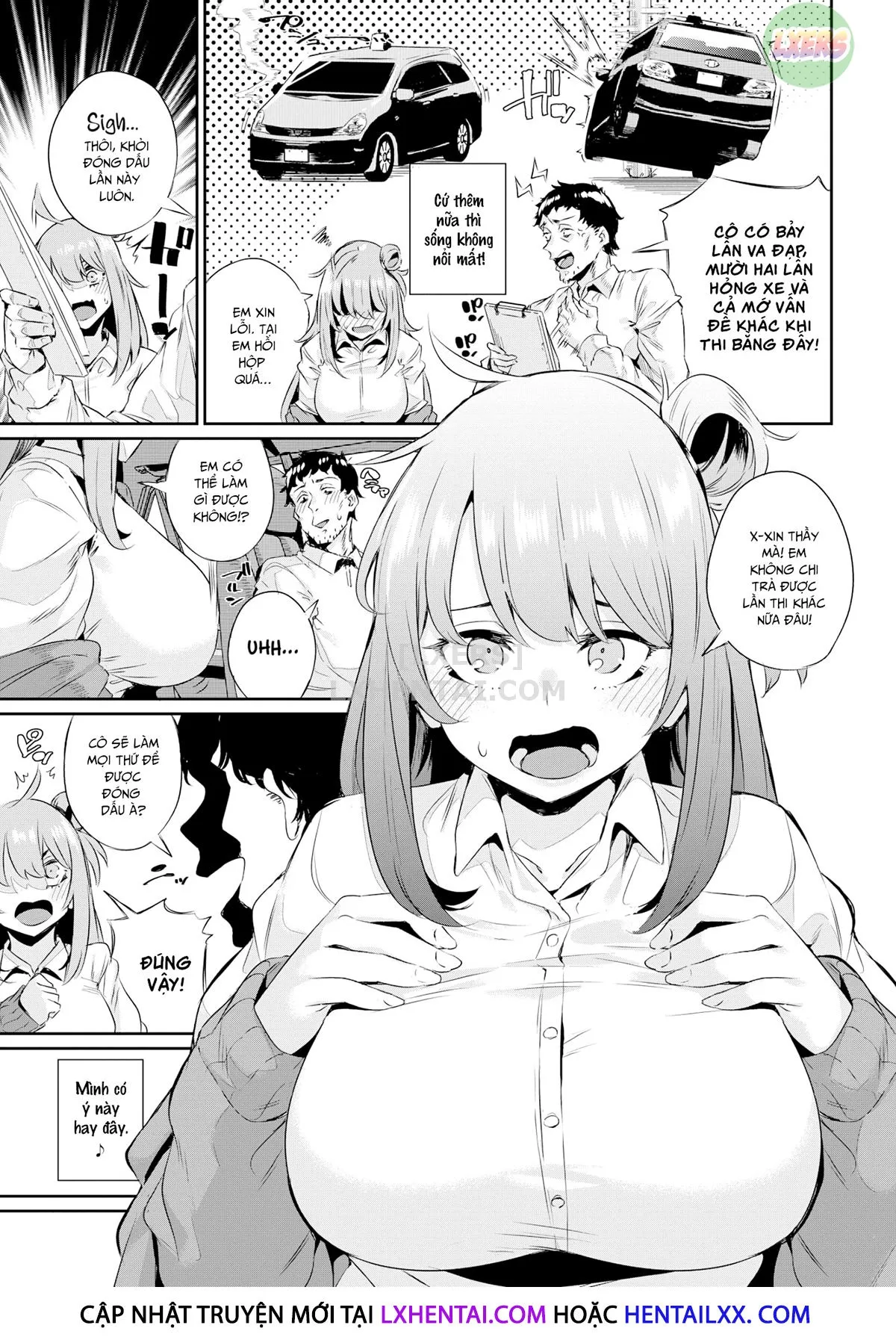 HentaiVN.net - Ảnh 6 - Giáo Viên Tình Dục Trên Xe Hơi - Oneshot