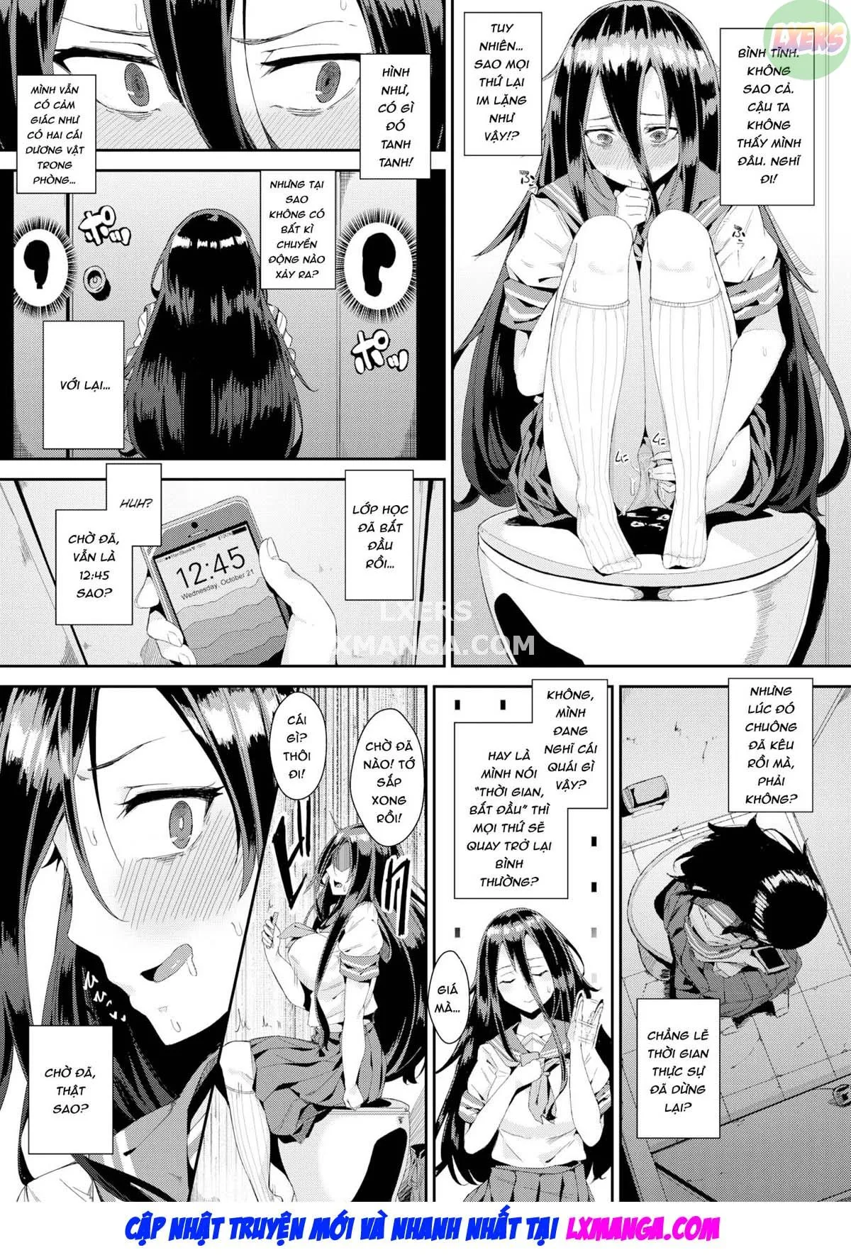 HentaiVN.net - Ảnh 6 - Yokkyuu Fuman no Time Keeper - Oneshot