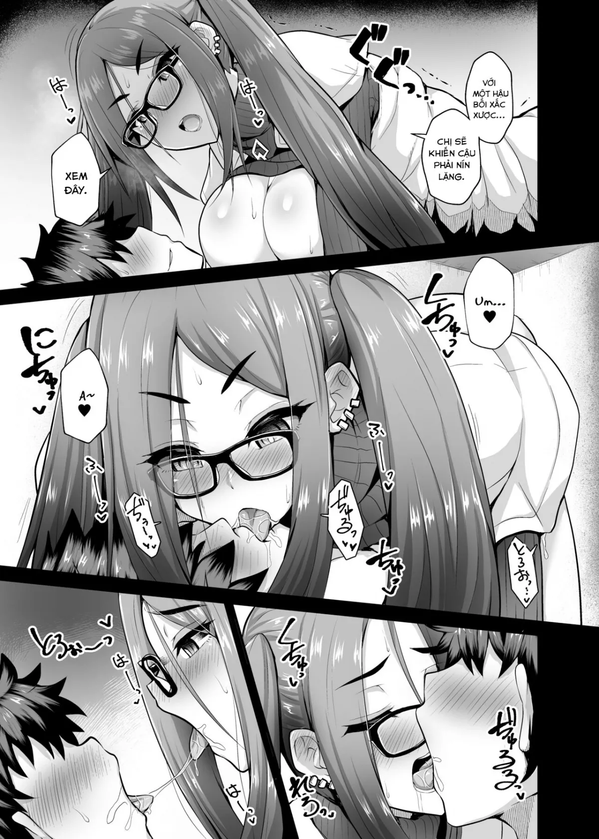 HentaiVN.net - Ảnh 13 - Làm tình thỏa thích với Ngu Mĩ Nhân-senpai bằng cách thay đổi thường thức [Gubijin-senpai wo joushiki haiken de suki houdai] - Oneshot