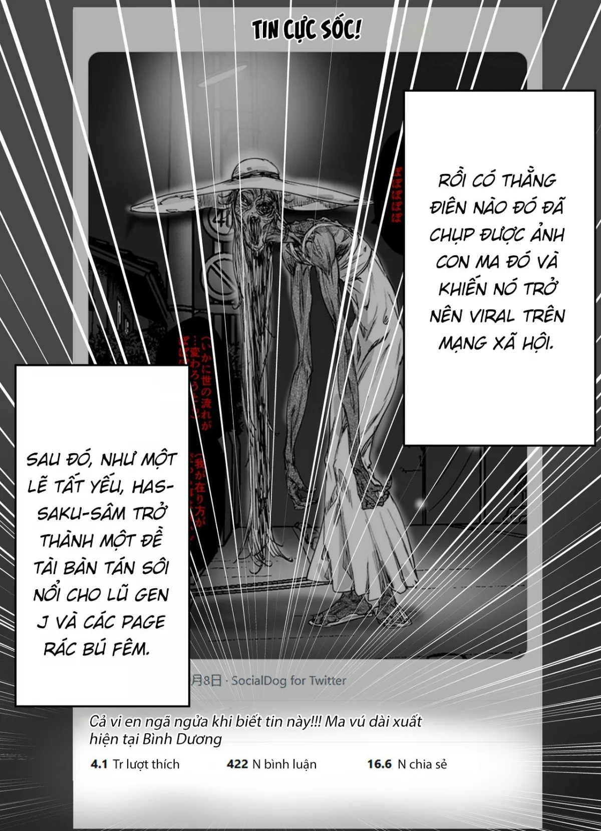 HentaiVN.net - Ảnh 3 - Ma vú dài [Hasshaku-sama became Virally Beautiful] - Oneshot nứng