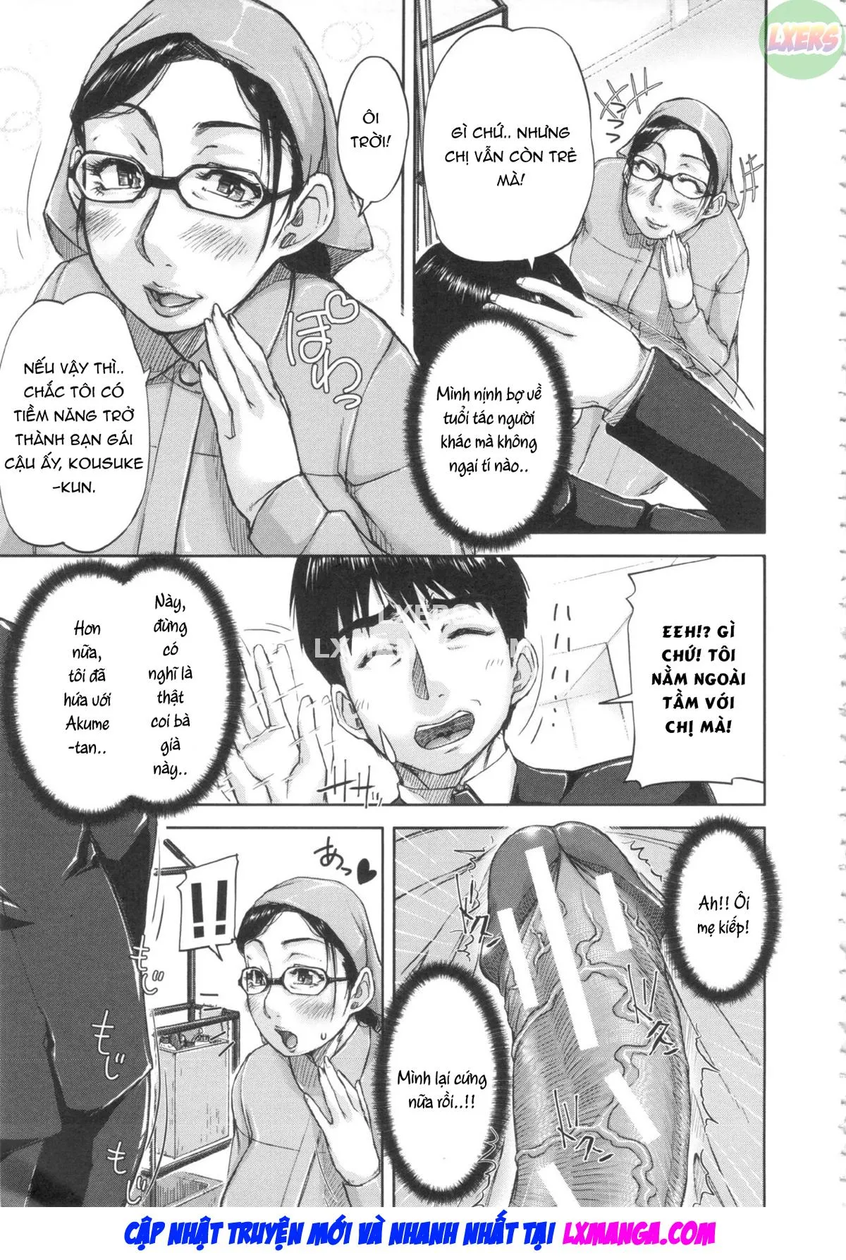 HentaiVN.net - Ảnh 8 - Shukujo Wa Ochinchin Busoku - Chap 3