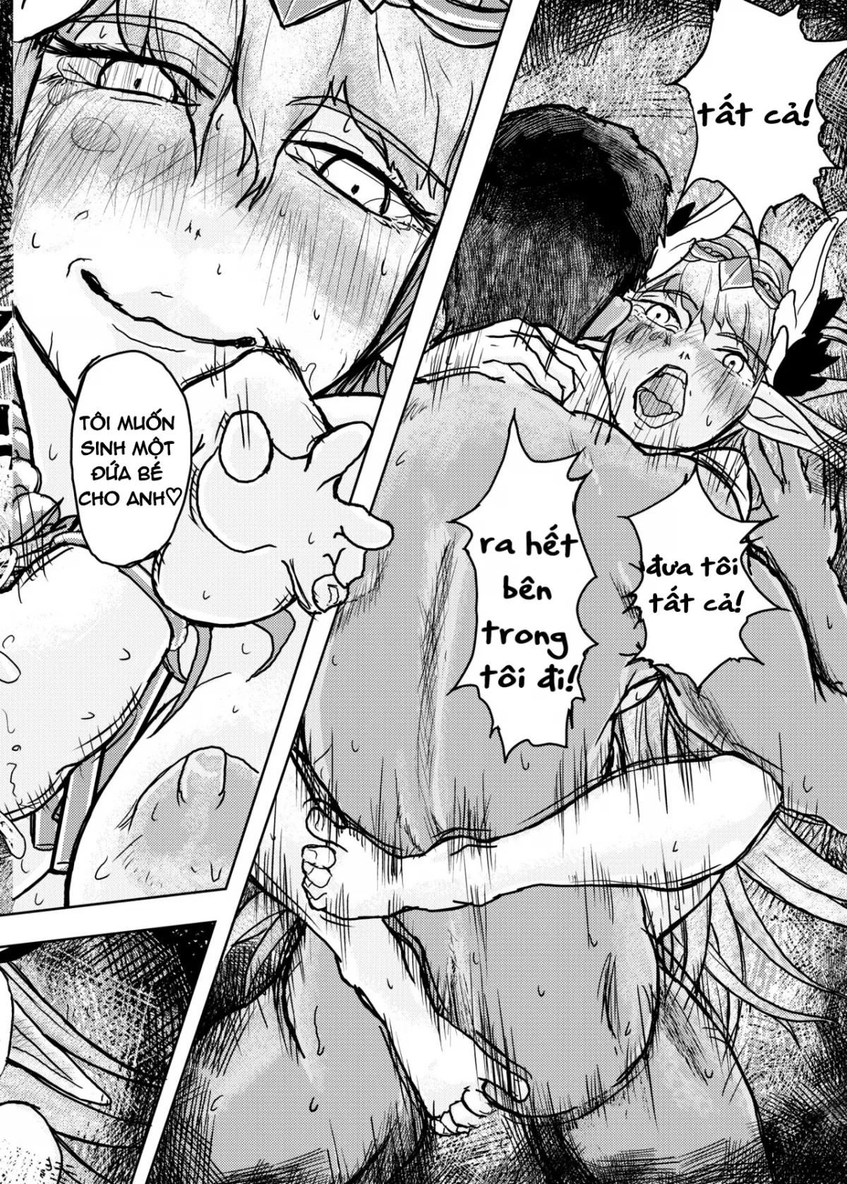 HentaiVN.net - Ảnh 23 - Người tình của phù thủy [Buta Majo no Koibito] - Oneshot