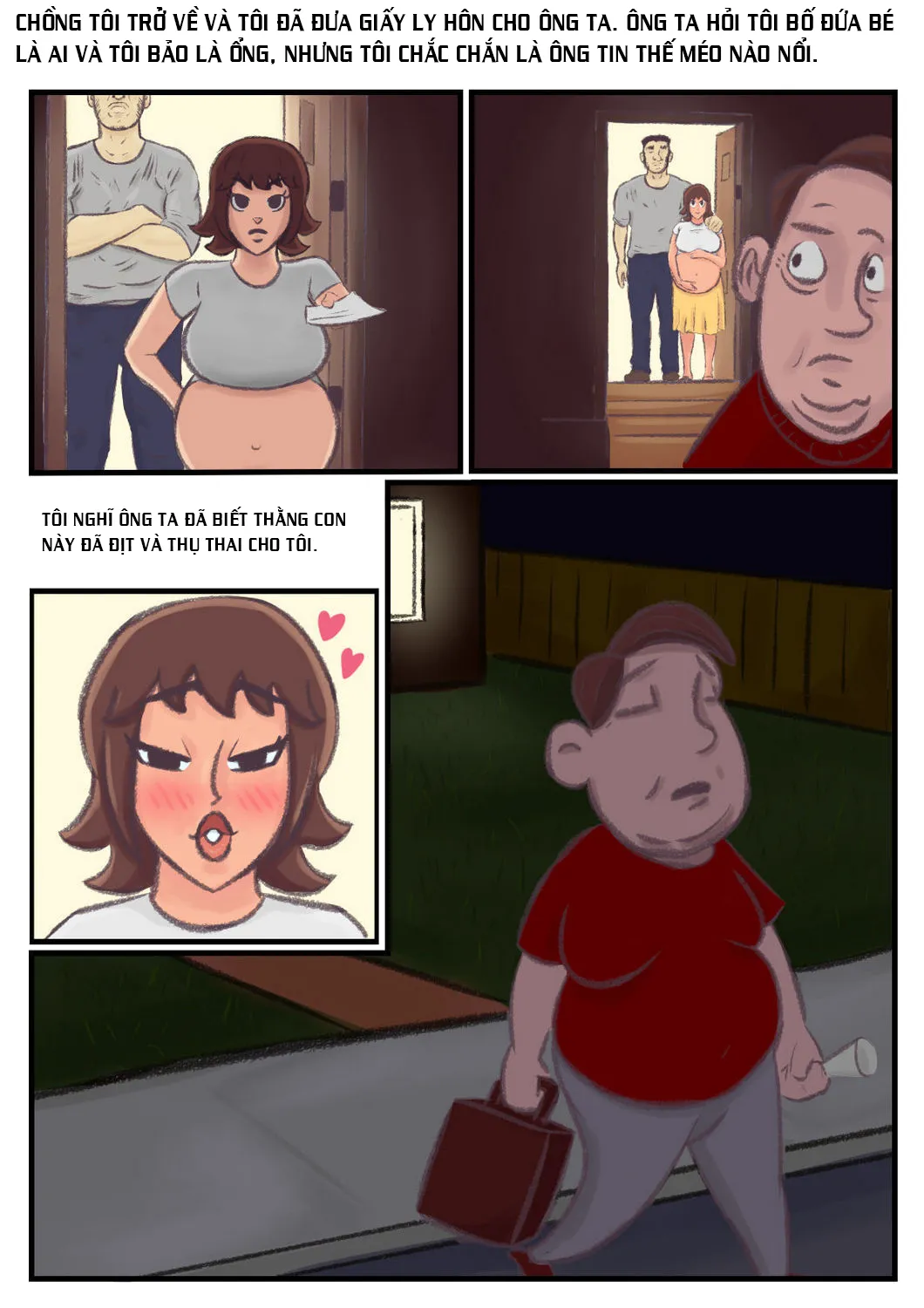 HentaiVN.net - Ảnh 9 - Mẹ con ở nhà một mình. [Mother And Son Are Home Alone] - Oneshot