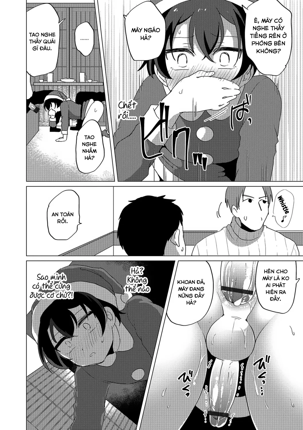 HentaiVN.net - Ảnh 11 - Miniskirt Santa-kun no Sekkyaku - Oneshot