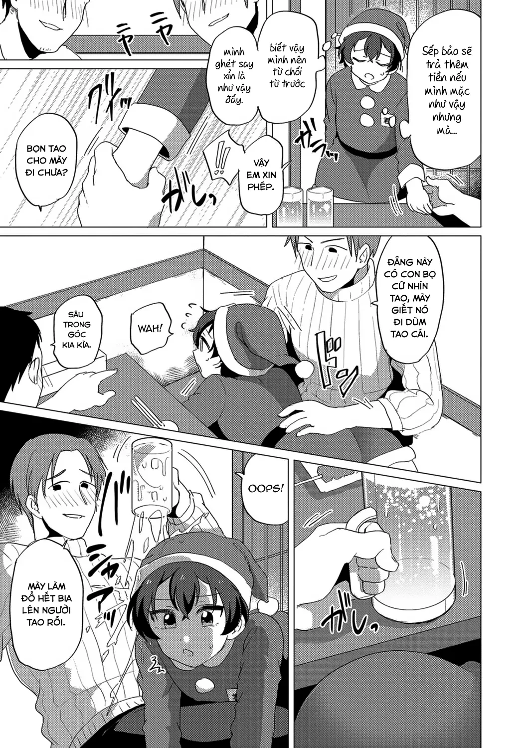 HentaiVN.net - Ảnh 4 - Miniskirt Santa-kun no Sekkyaku - Oneshot