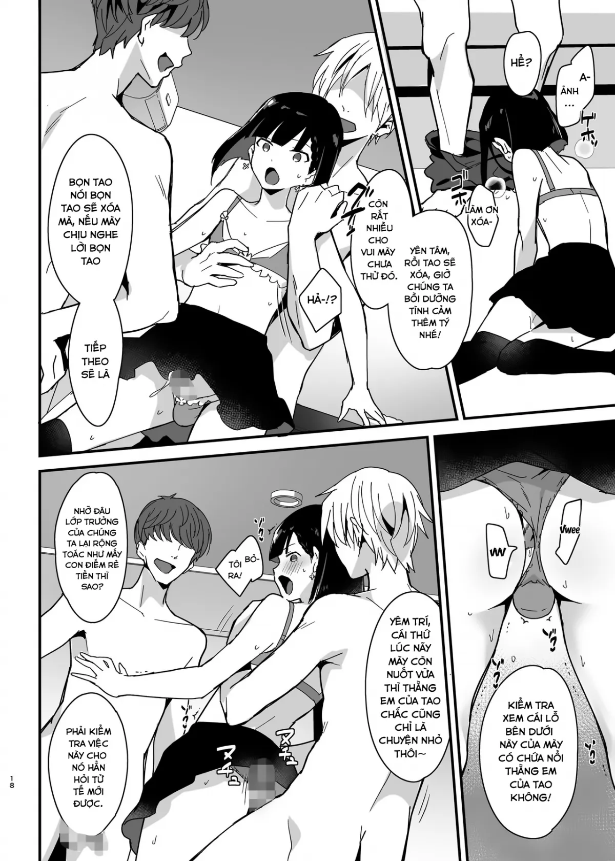 HentaiVN.net - Ảnh 18 - Iinchou wa Furyou Chinpo ni Otosareru - Oneshot