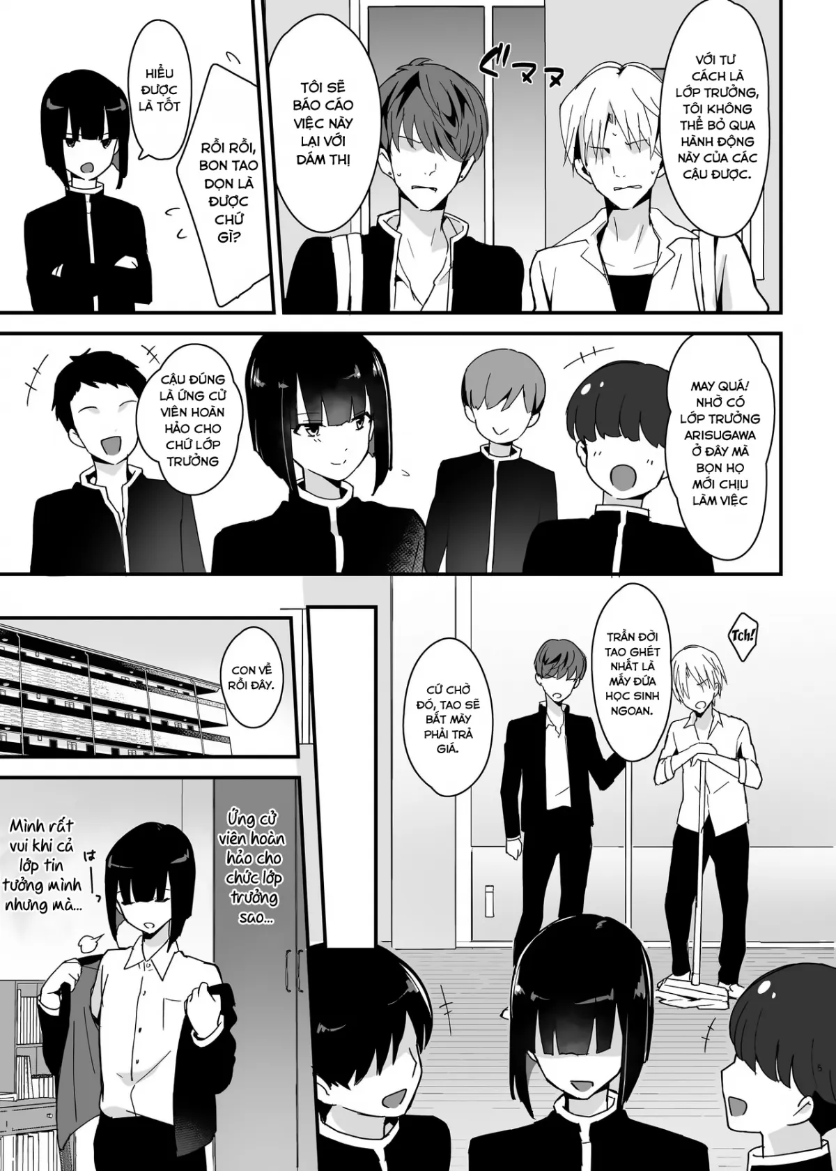 HentaiVN.net - Ảnh 5 - Iinchou wa Furyou Chinpo ni Otosareru - Oneshot