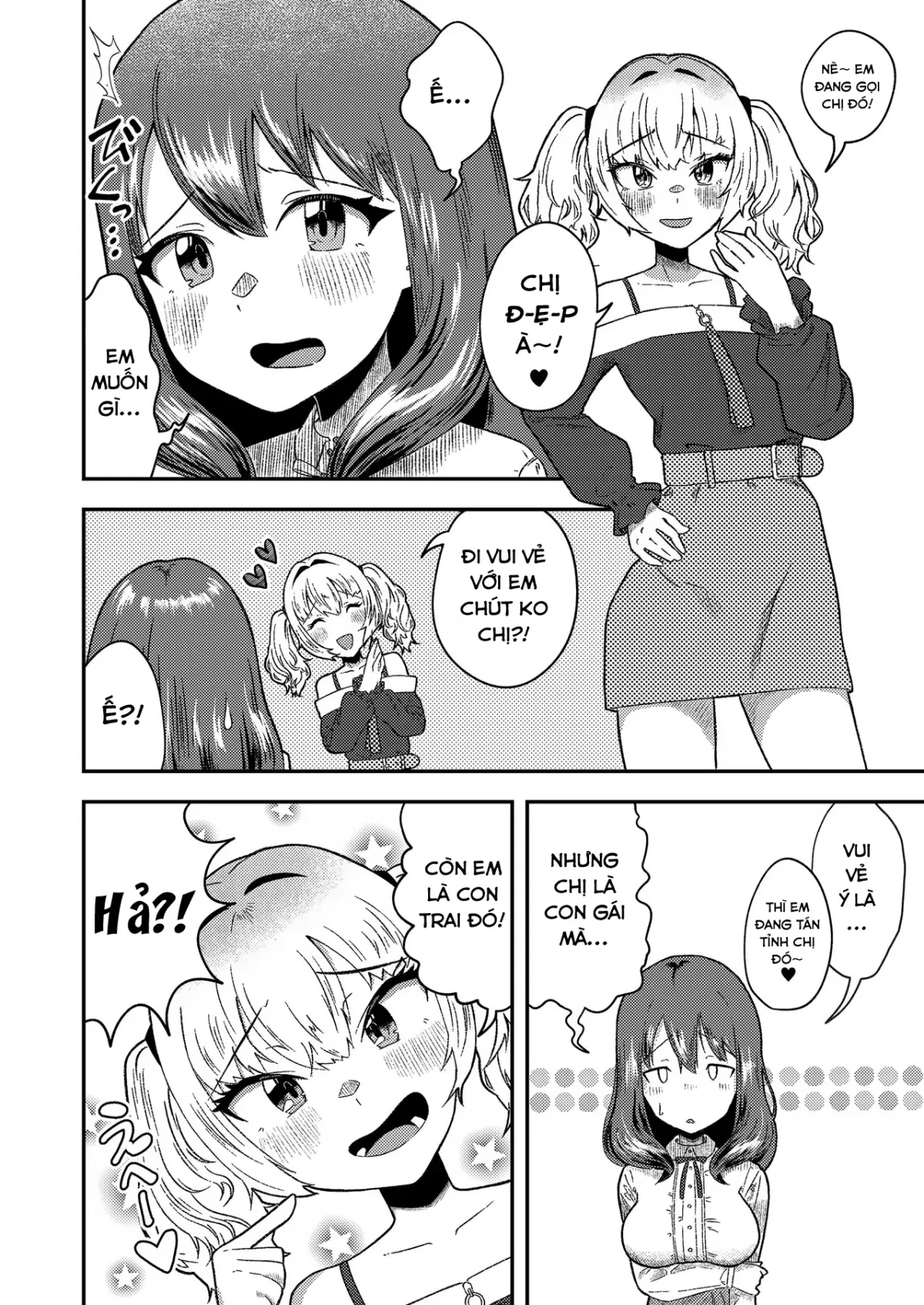HentaiVN.net - Ảnh 6 - Mesu Gal Otokonoko ga Futanari Onee-san ni Wakarasarechau...! [- A Bitchy Femboy Gyaru Comes To 'Understand' A Futanari Onee-san!] - Oneshot