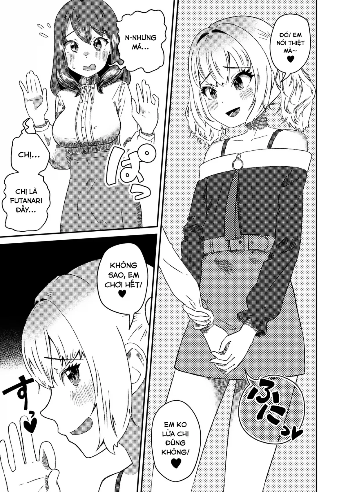 HentaiVN.net - Ảnh 7 - Mesu Gal Otokonoko ga Futanari Onee-san ni Wakarasarechau...! [- A Bitchy Femboy Gyaru Comes To 'Understand' A Futanari Onee-san!] - Oneshot
