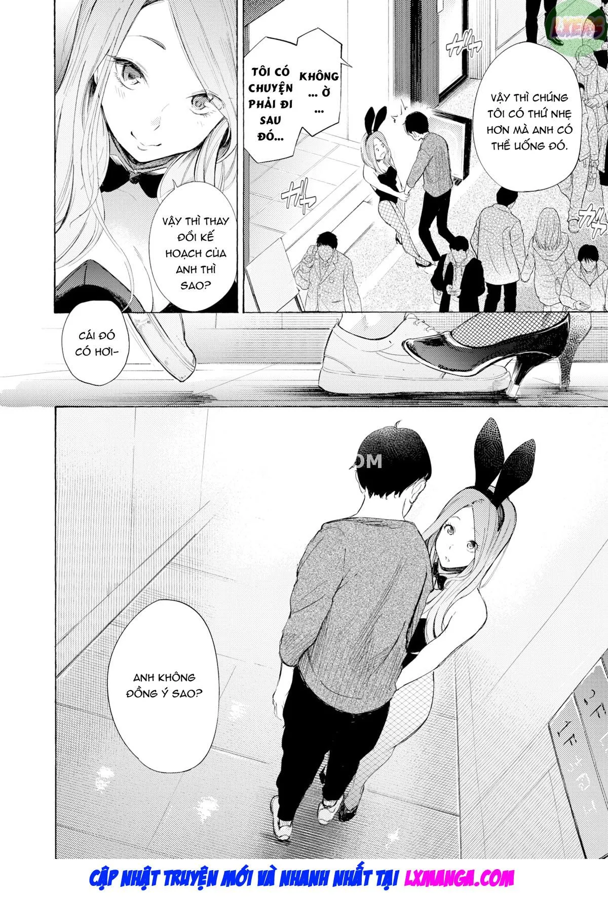 HentaiVN.net - Ảnh 7 - Nàng thỏ của riêng tôi - Oneshot