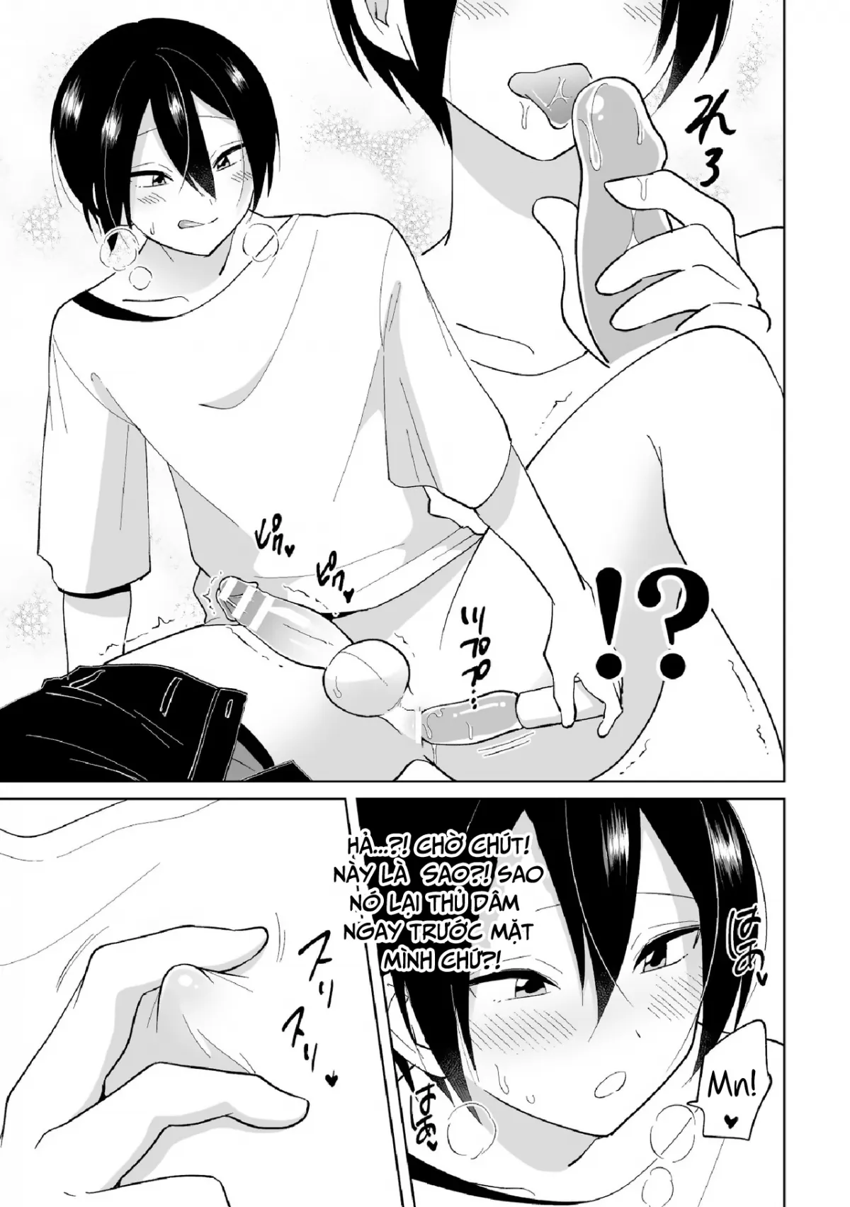 HentaiVN.net - Ảnh 11 - Namaiki na Kouhai ni Omocha ni Sarete Doutei Ubawaremashita - Oneshot