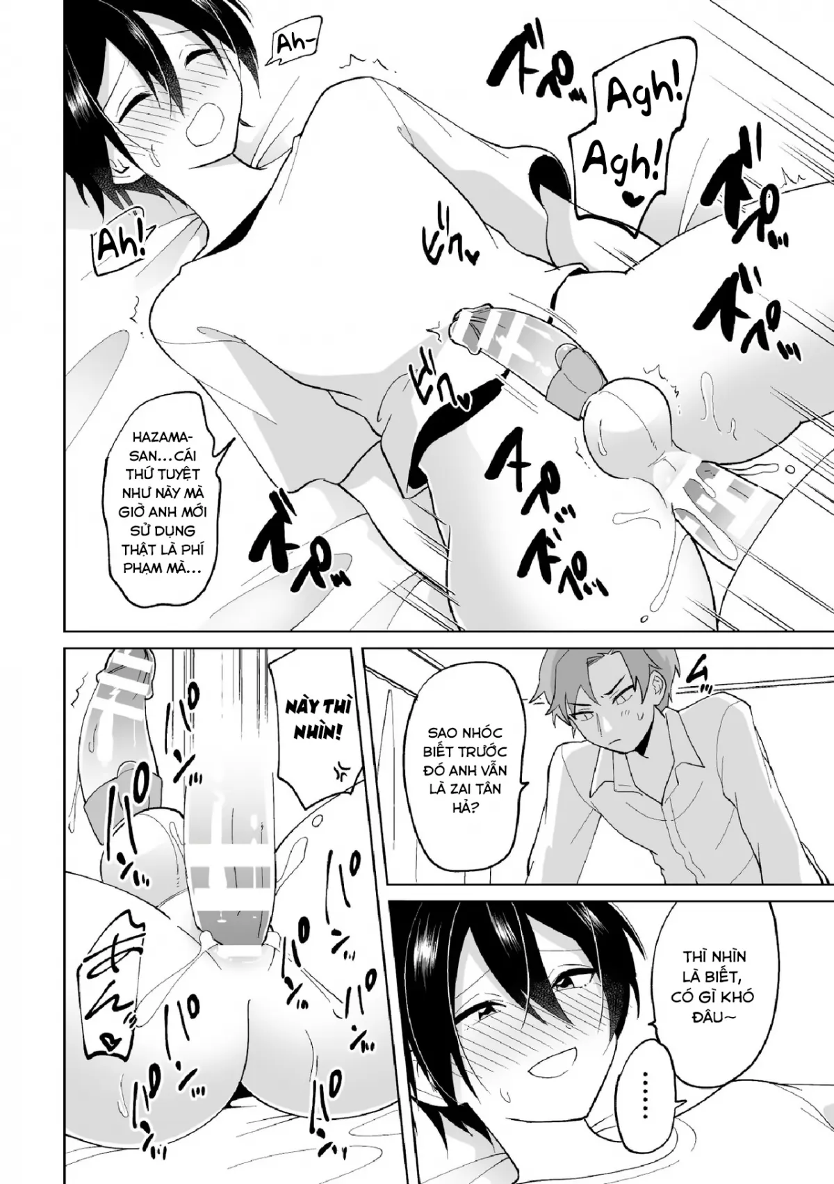 HentaiVN.net - Ảnh 16 - Namaiki na Kouhai ni Omocha ni Sarete Doutei Ubawaremashita - Oneshot