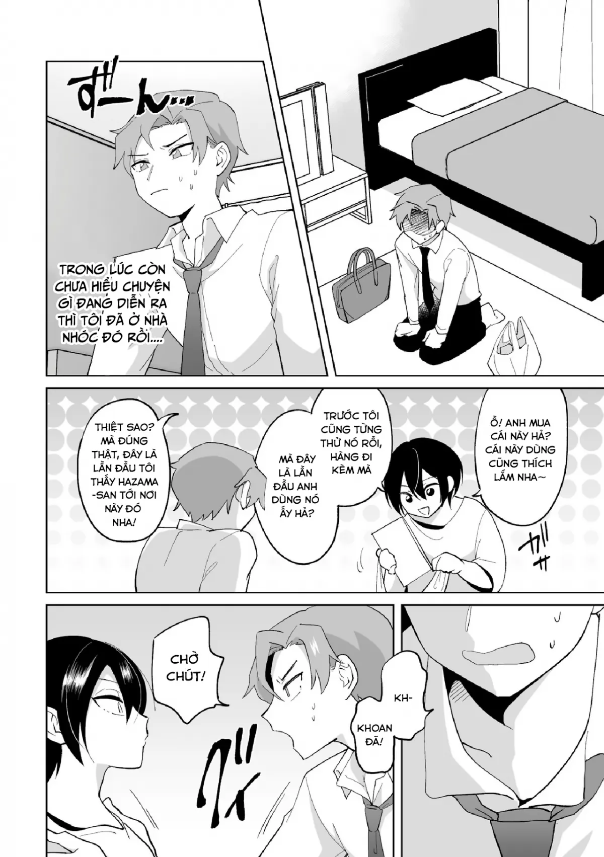 HentaiVN.net - Ảnh 6 - Namaiki na Kouhai ni Omocha ni Sarete Doutei Ubawaremashita - Oneshot