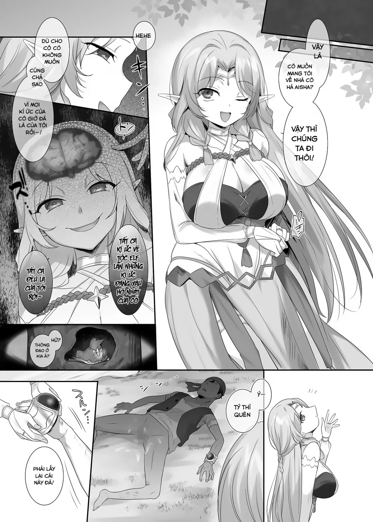 HentaiVN.net - Ảnh 20 - Chiếc vòng tay đánh cắp cơ thể! [Body Thief Bracelet Aisha edition] - Oneshot