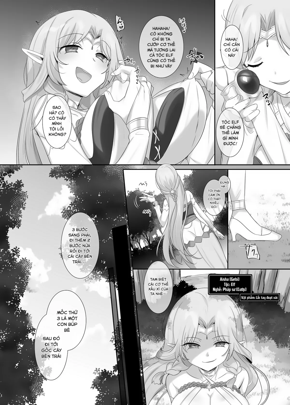 HentaiVN.net - Ảnh 21 - Chiếc vòng tay đánh cắp cơ thể! [Body Thief Bracelet Aisha edition] - Oneshot